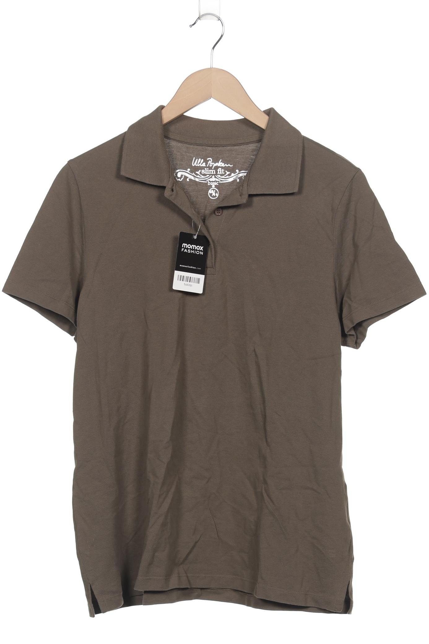

Ulla Popken Damen Poloshirt, grün, Gr. 42