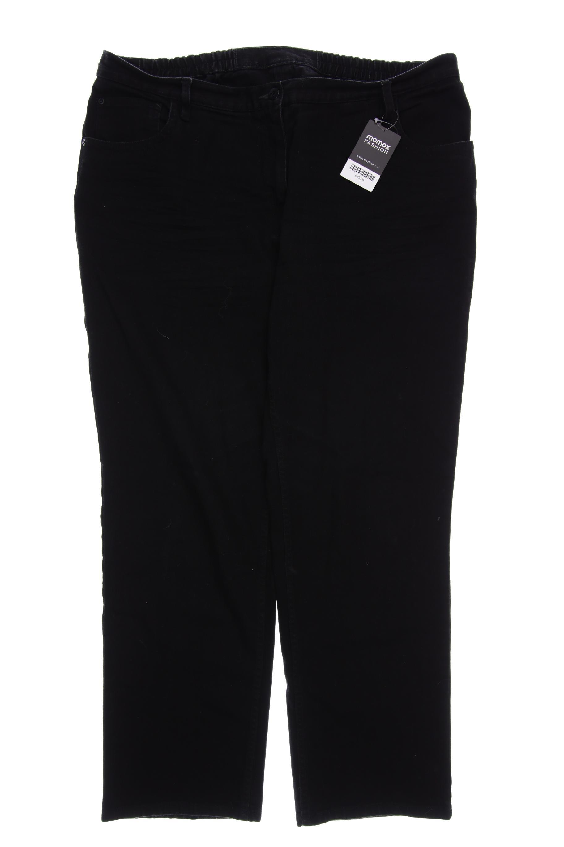 

Ulla Popken Damen Jeans, schwarz, Gr. 50