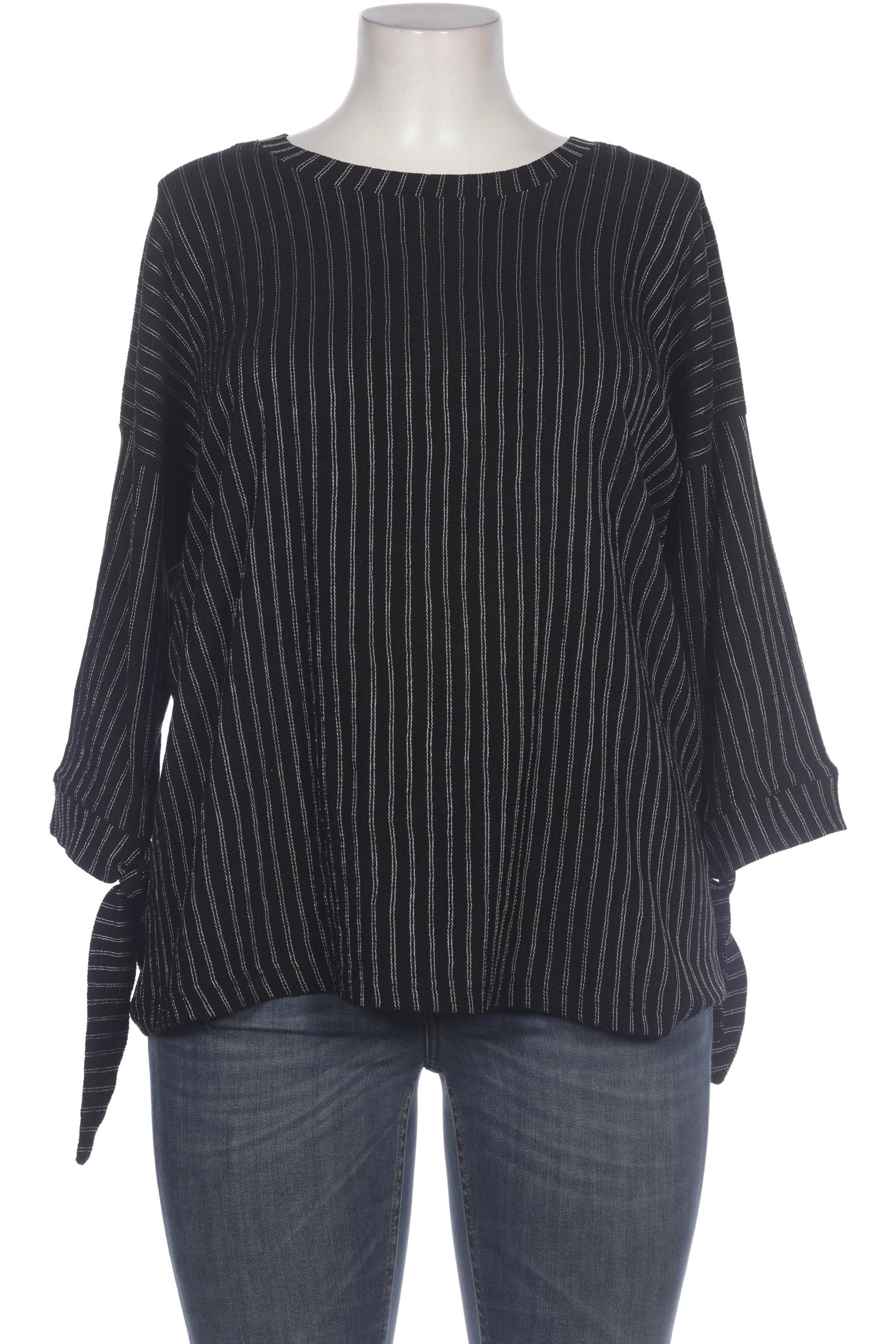 

Ulla Popken Damen Bluse, schwarz, Gr. 42