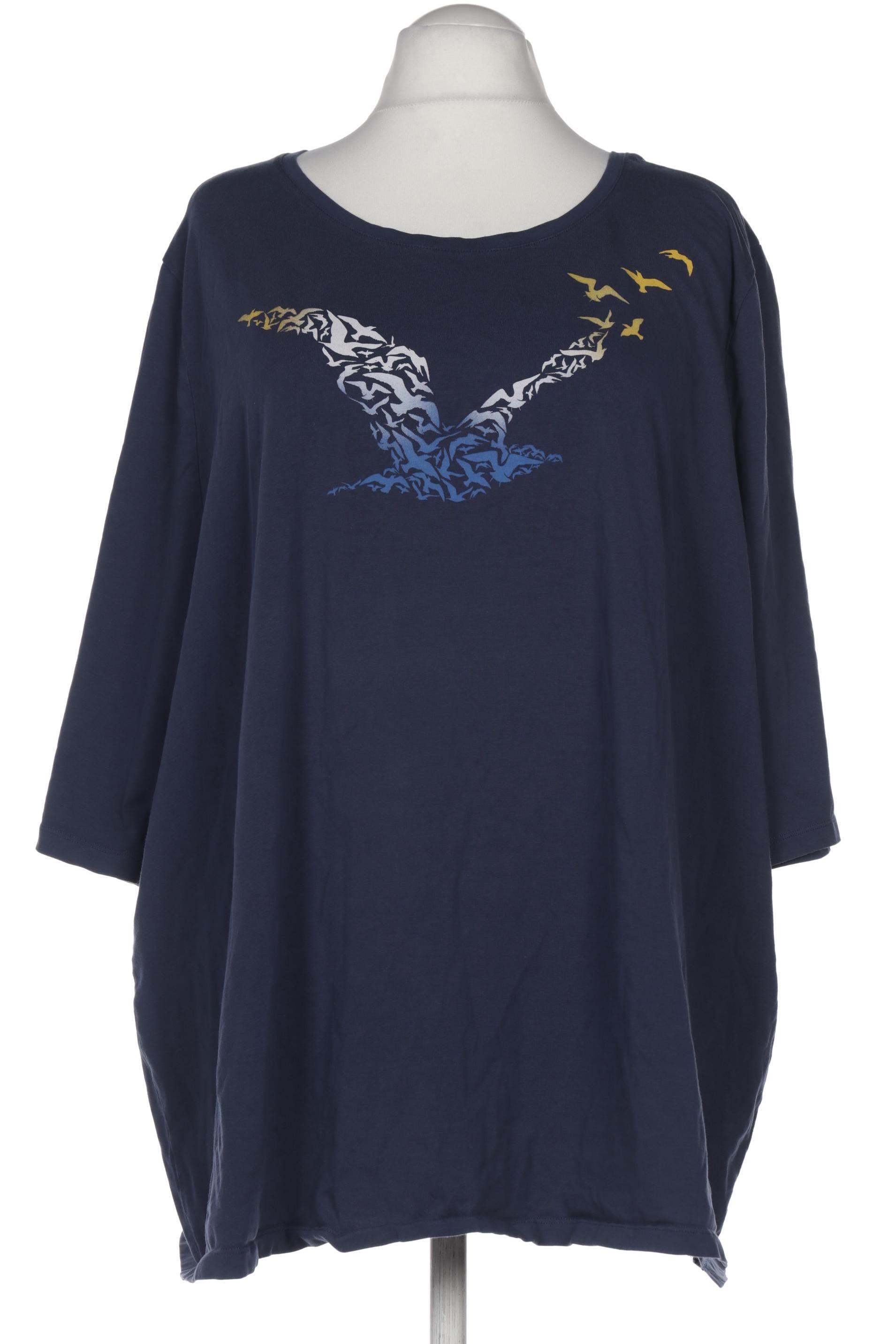 Thumbnail - Ulla Popken Damen T-Shirt, marineblau, Gr. 62