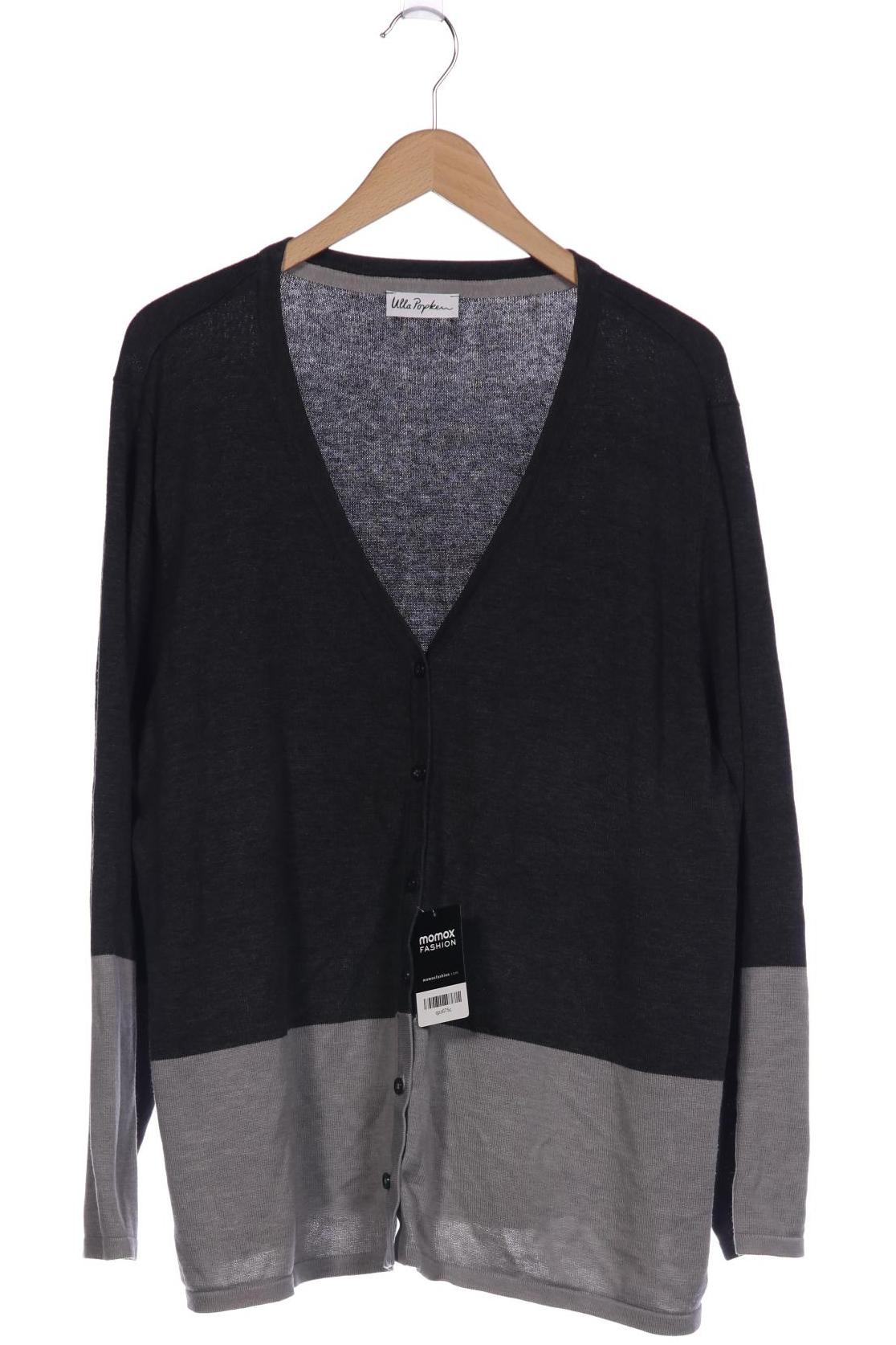 

Ulla Popken Damen Strickjacke, grau, Gr. 46