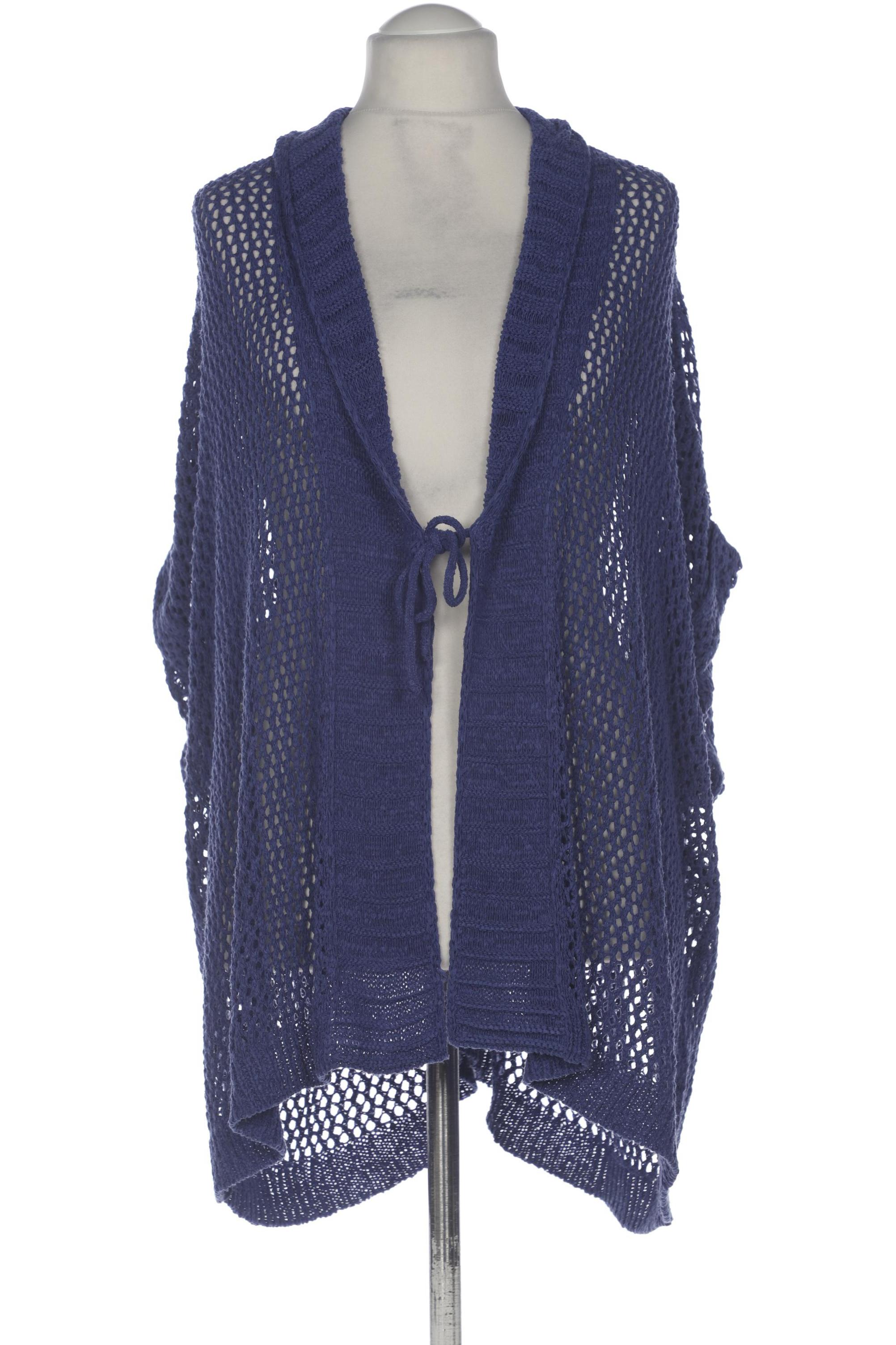 

Ulla Popken Damen Strickjacke, blau, Gr. 54