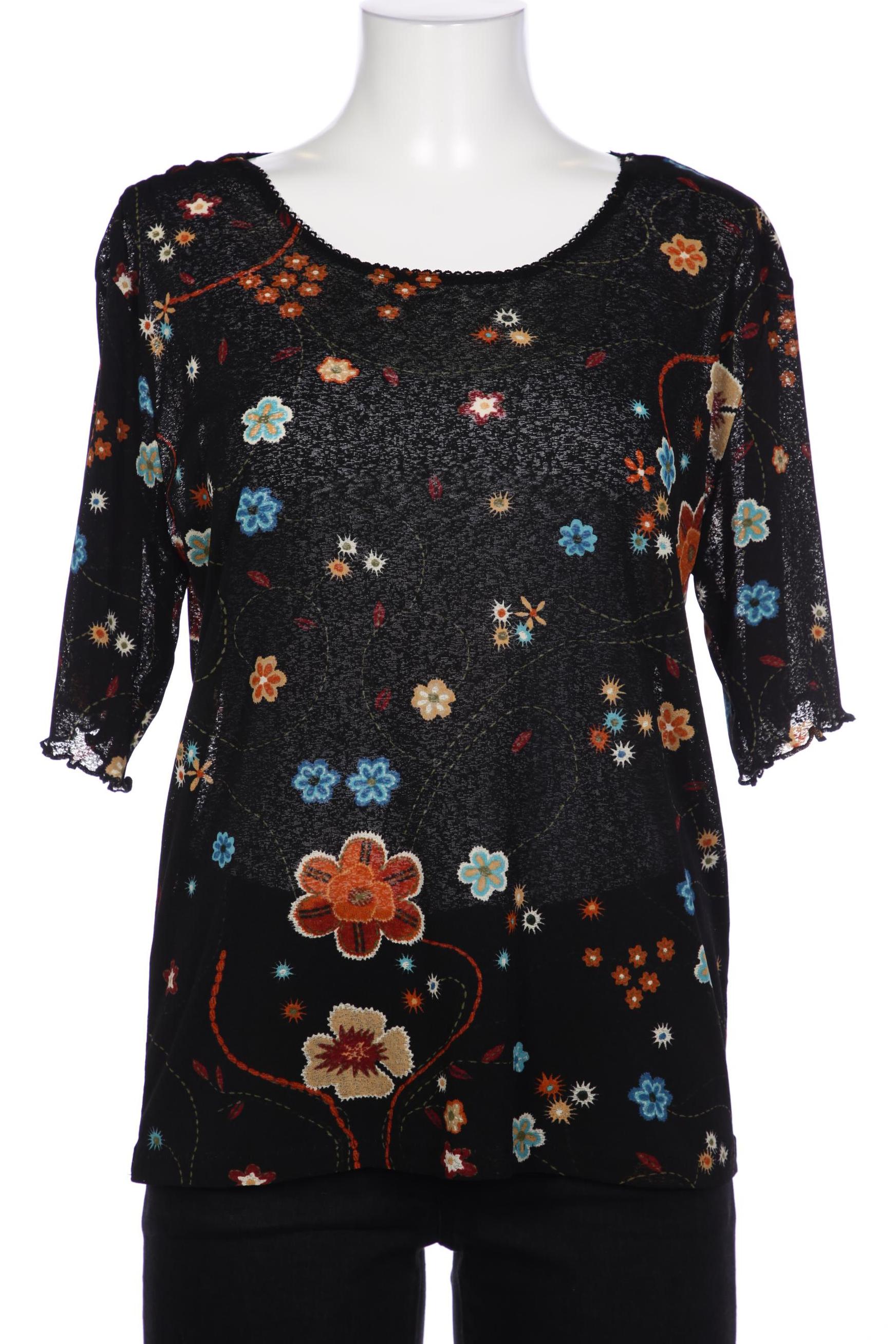 

Ulla Popken Damen Bluse, schwarz
