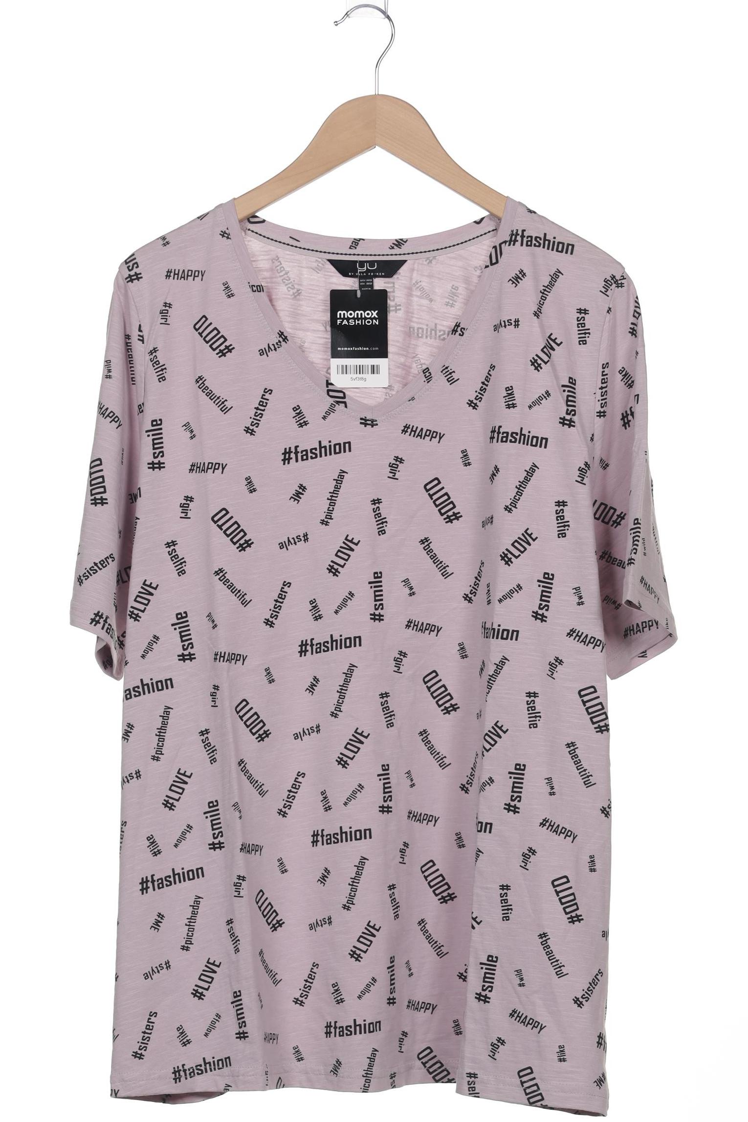 

Ulla Popken Damen T-Shirt, flieder, Gr. 50
