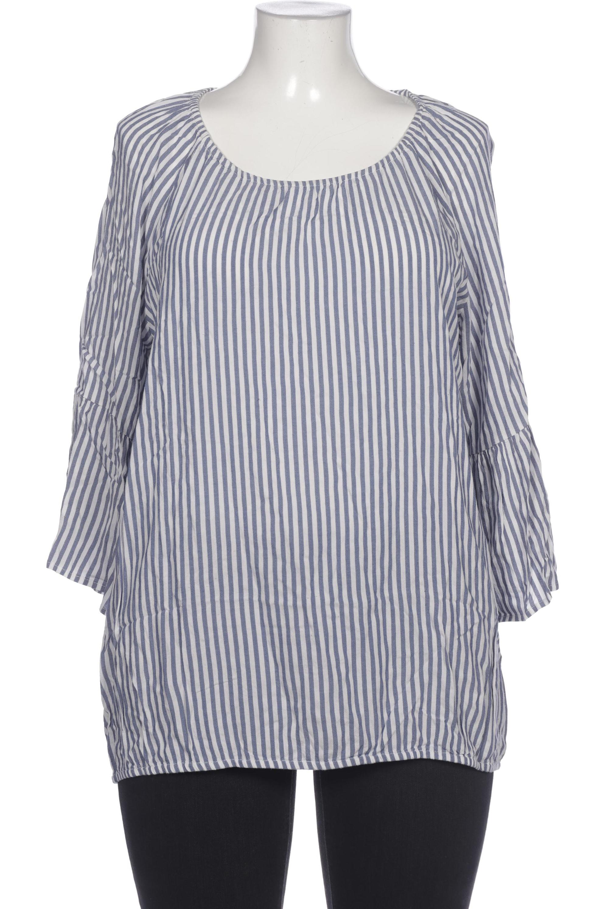 

Ulla Popken Damen Bluse, blau, Gr. 46