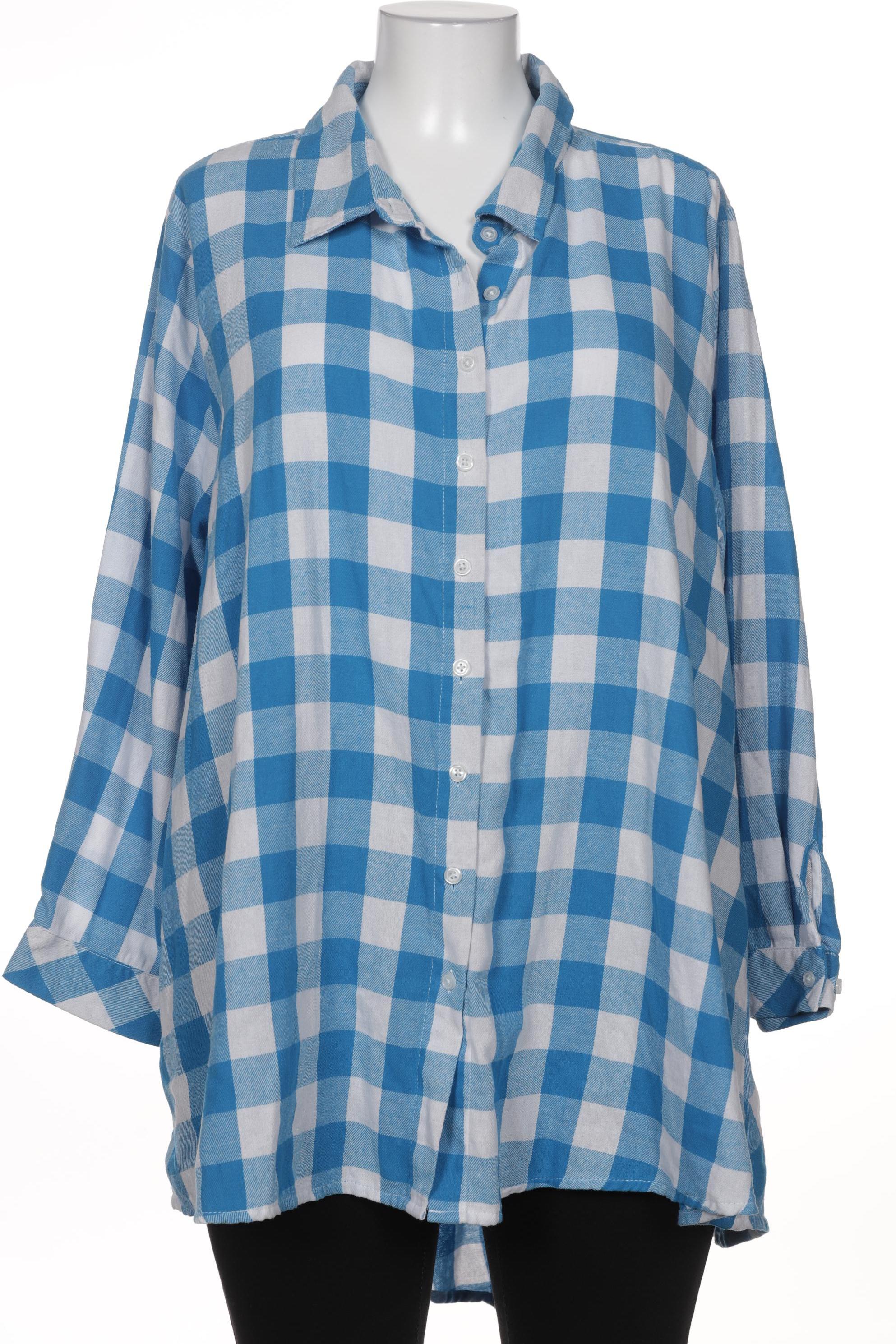 

Ulla Popken Damen Bluse, blau, Gr. 50