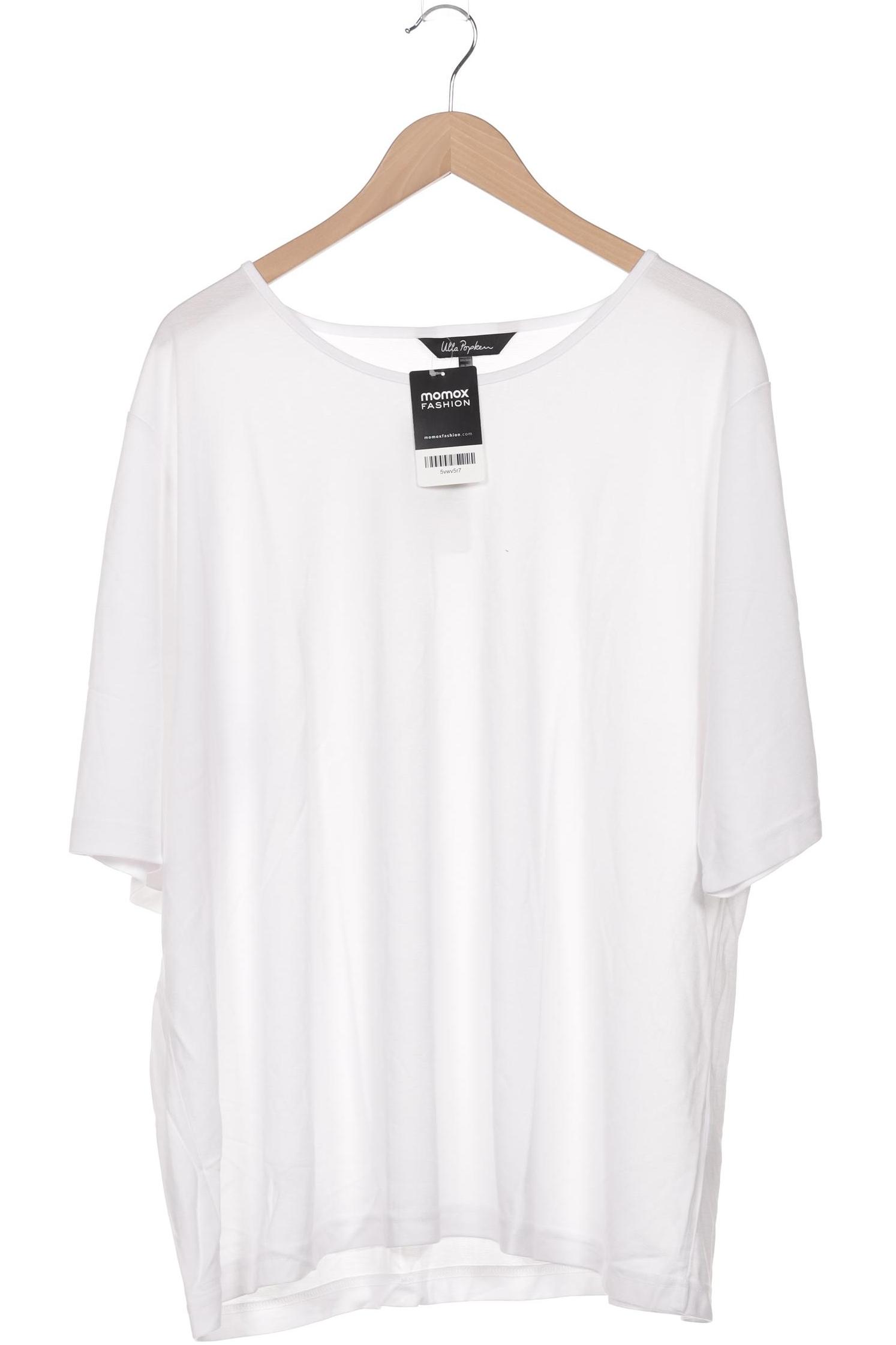 

Ulla Popken Damen T-Shirt, weiß, Gr. 58