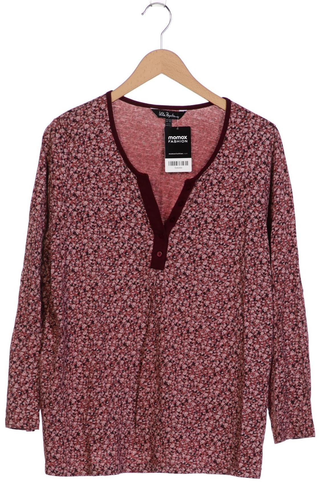 

Ulla Popken Damen Langarmshirt, pink, Gr. 46