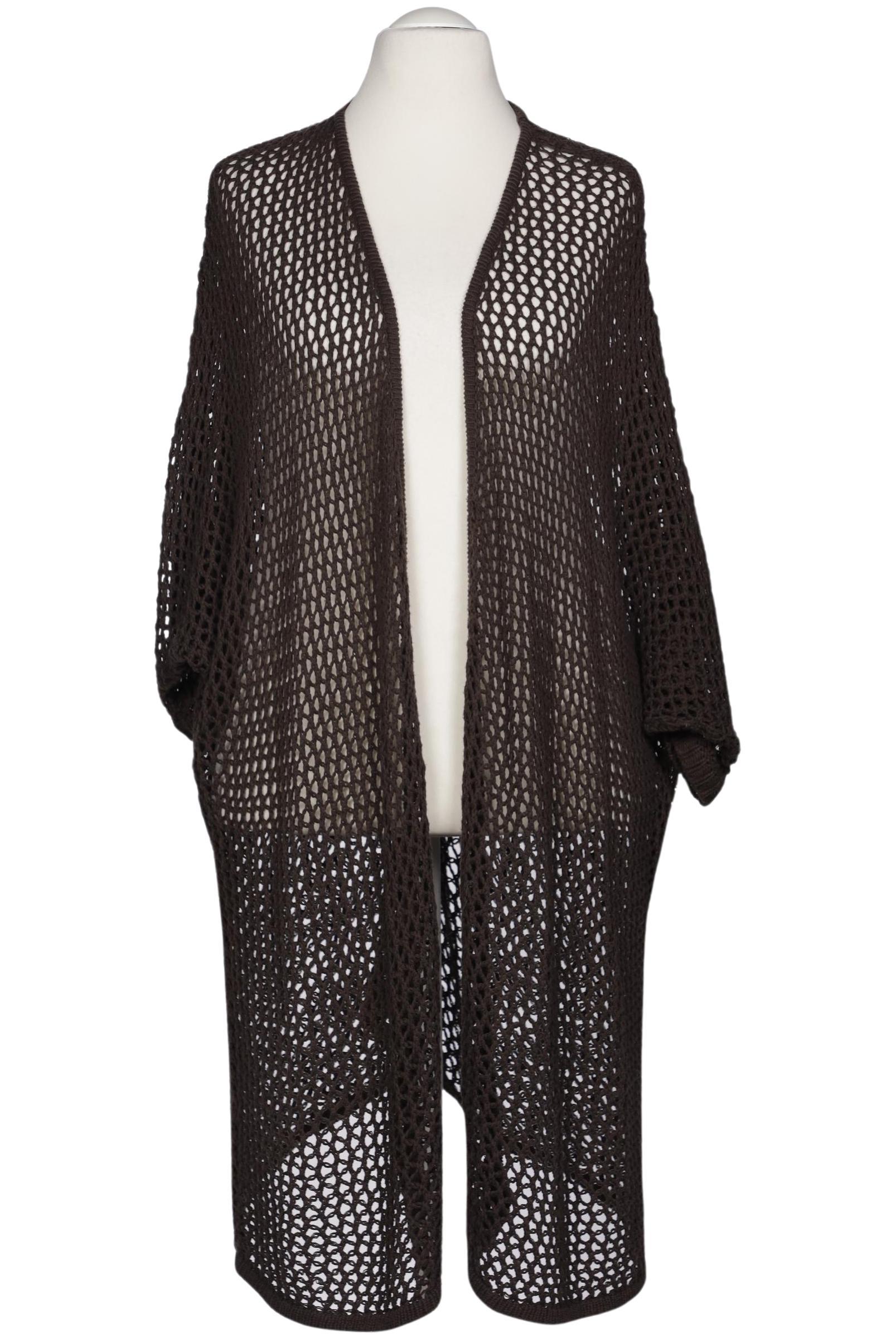 

Ulla Popken Damen Strickjacke, braun, Gr. 56