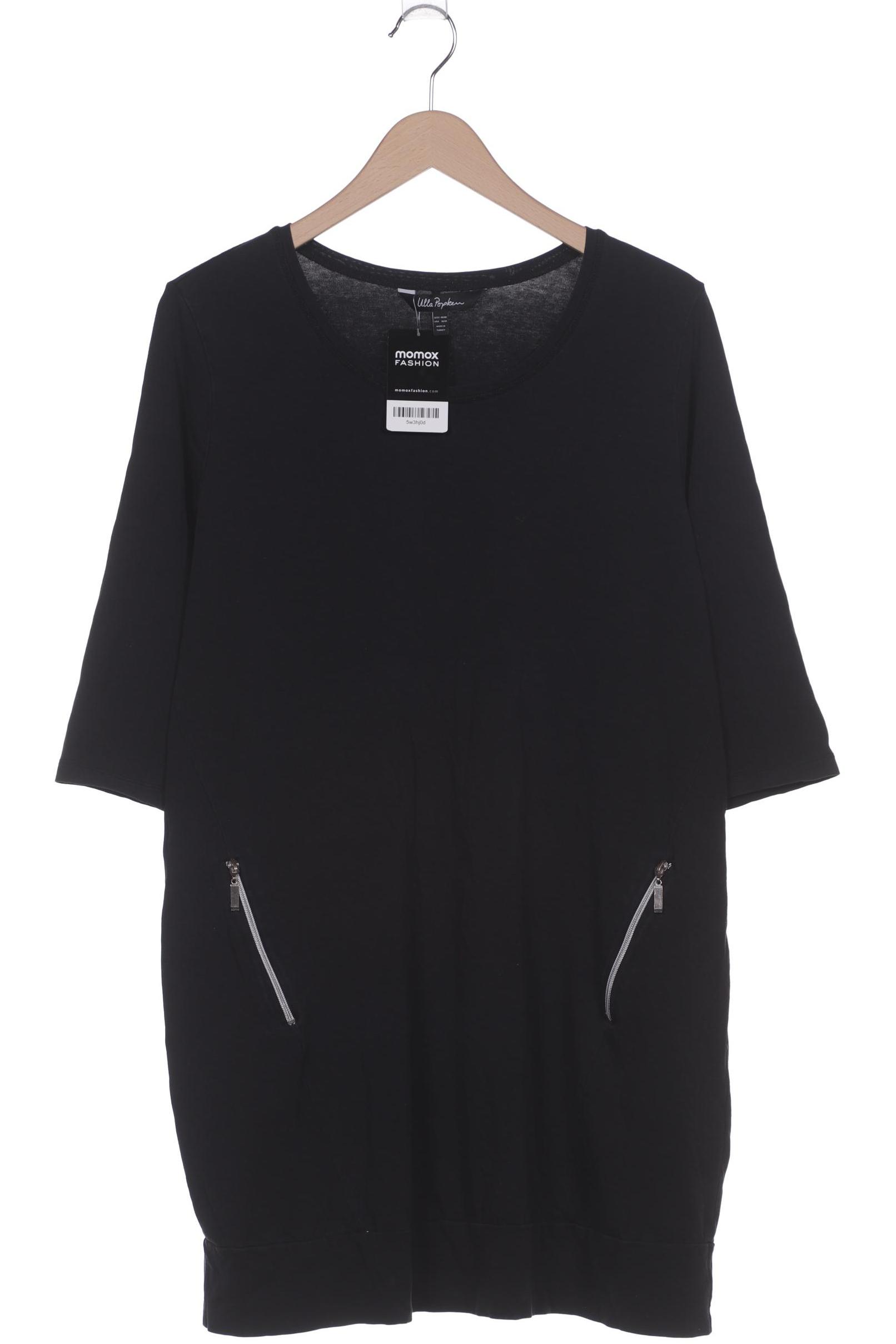 

Ulla Popken Damen T-Shirt, schwarz, Gr. 46