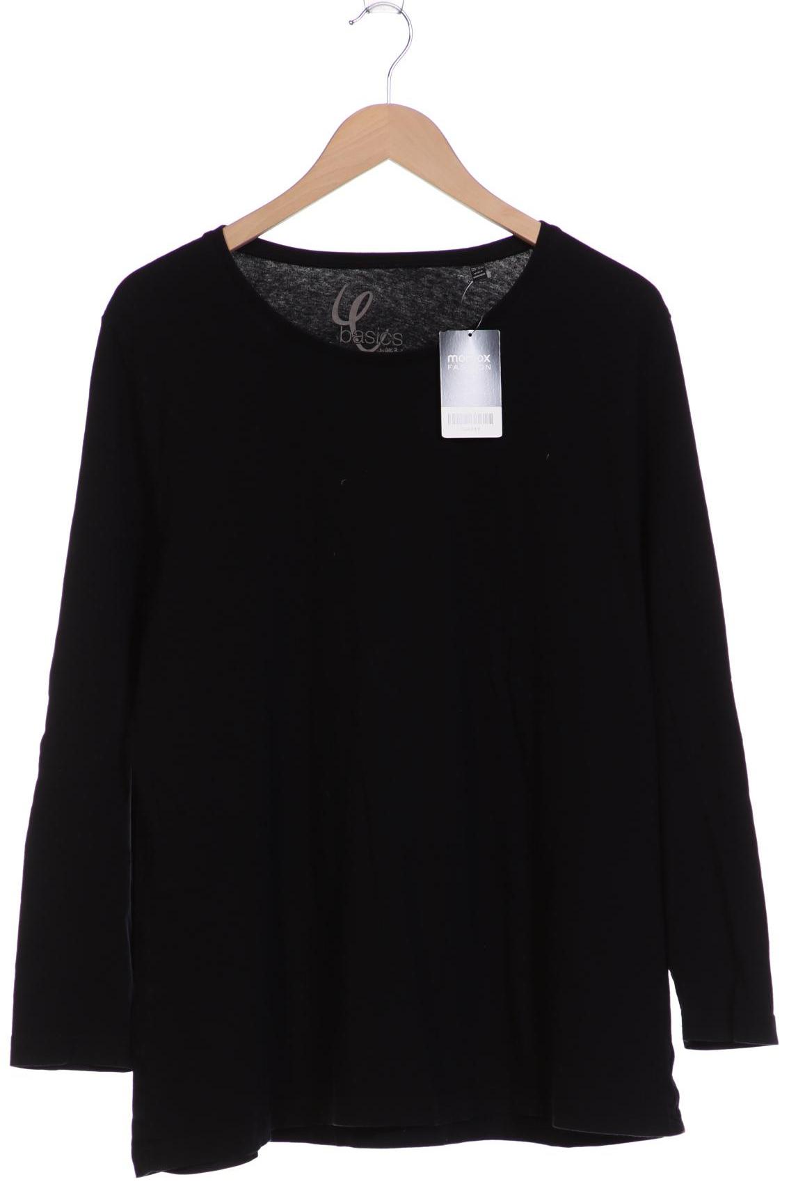 

Ulla Popken Damen Langarmshirt, schwarz