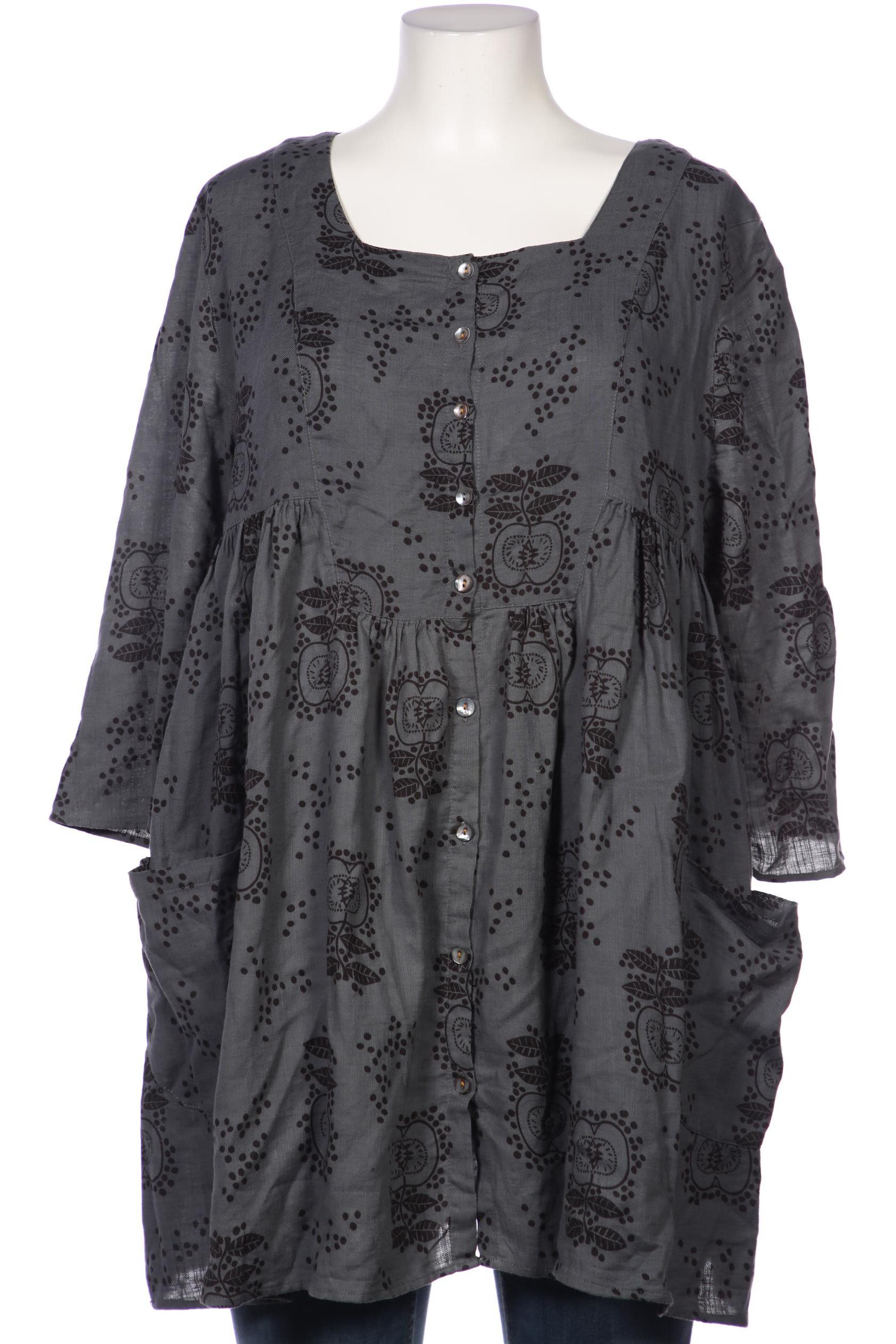 

Ulla Popken Damen Bluse, grau, Gr. 46