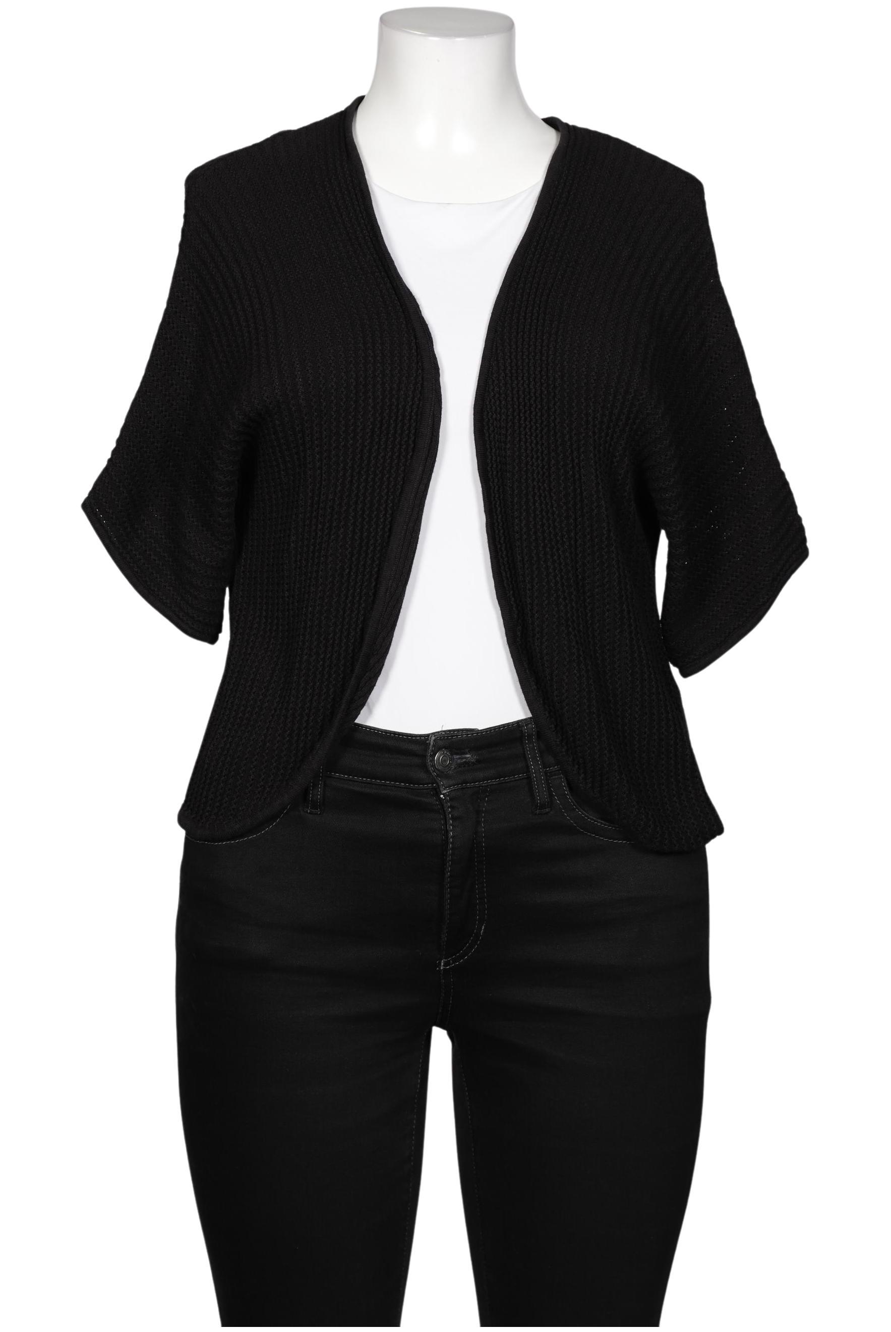 

Ulla Popken Damen Strickjacke, schwarz, Gr. 50