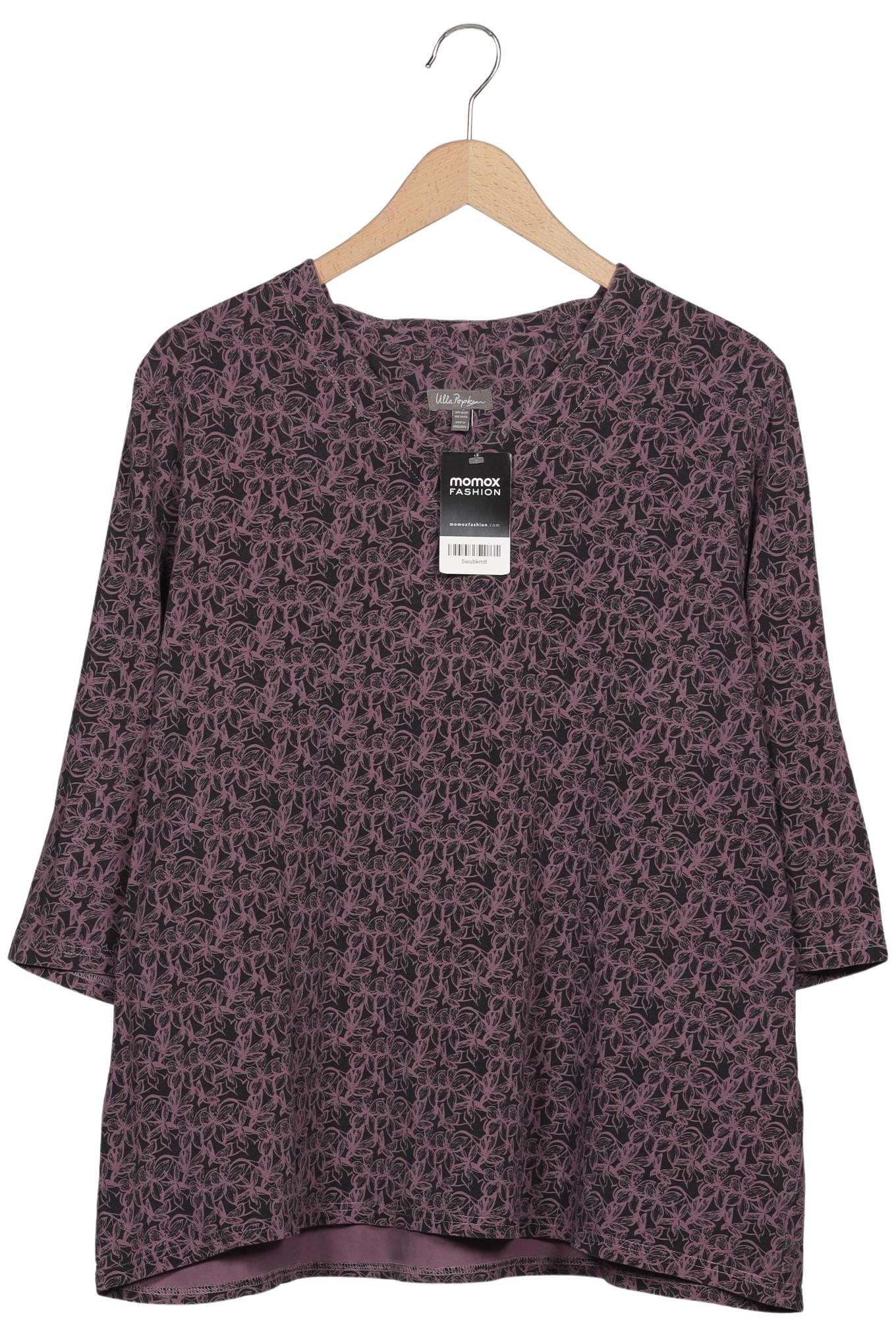 

Ulla Popken Damen Langarmshirt, flieder, Gr. 50