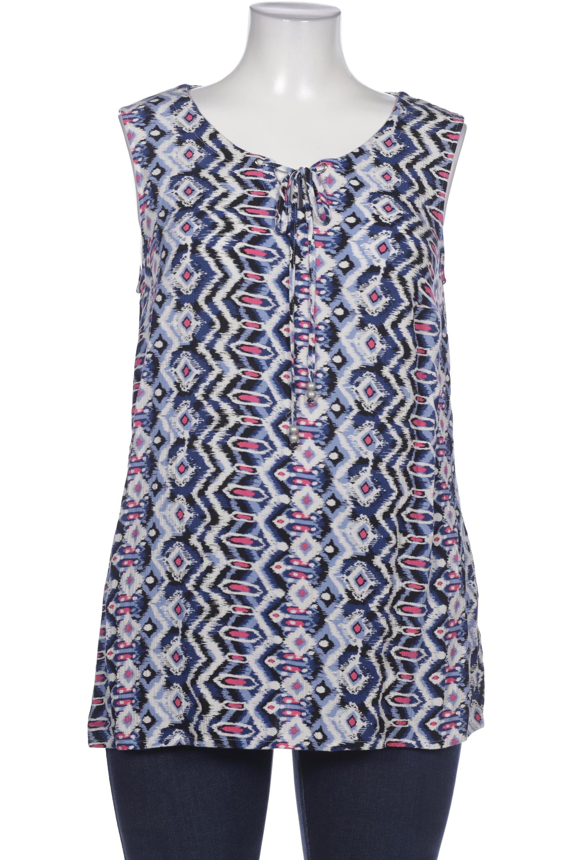

Ulla Popken Damen Bluse, blau, Gr. 42