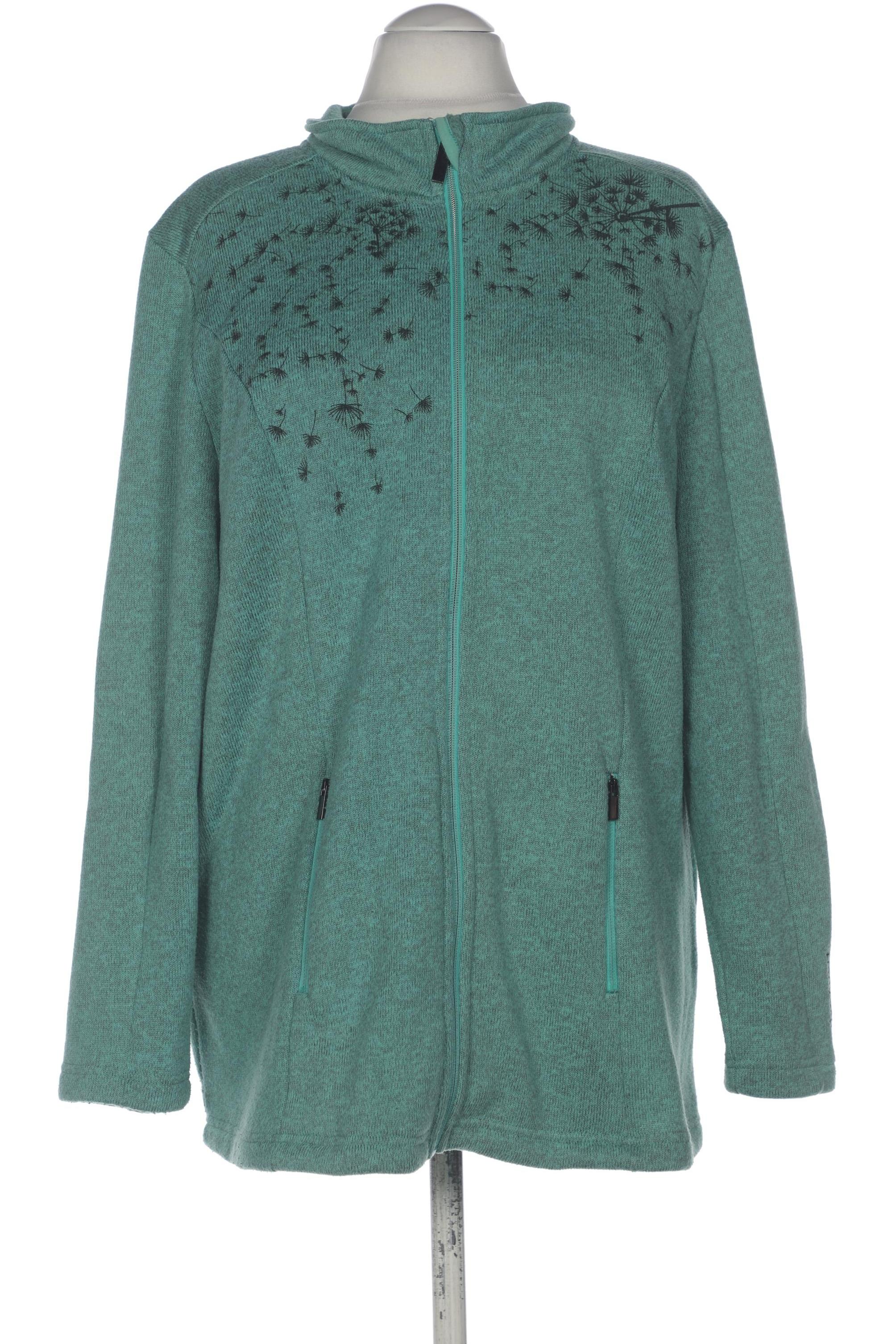 

Ulla Popken Damen Sweatshirt, türkis, Gr. 52