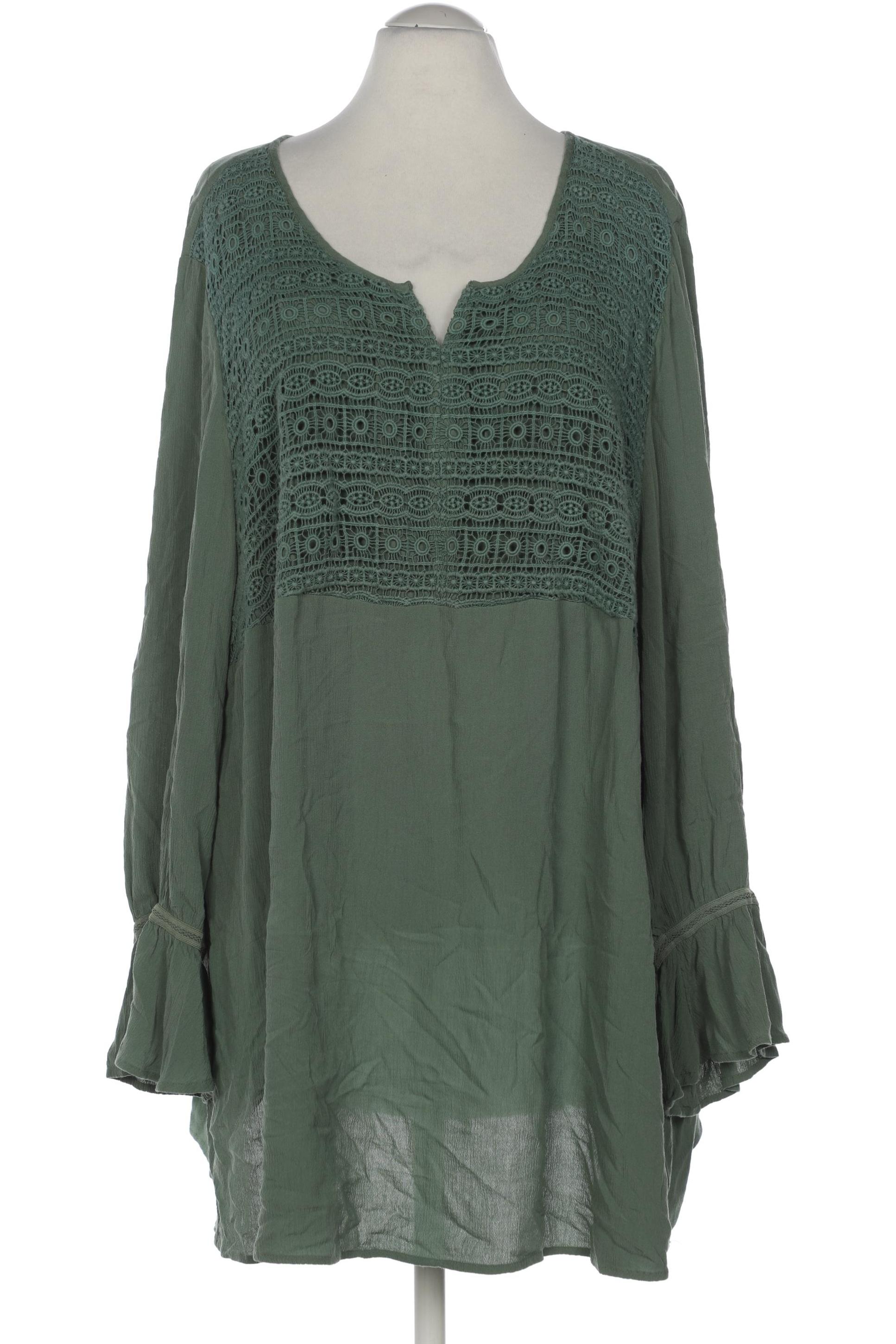 

Ulla Popken Damen Bluse, grün, Gr. 52