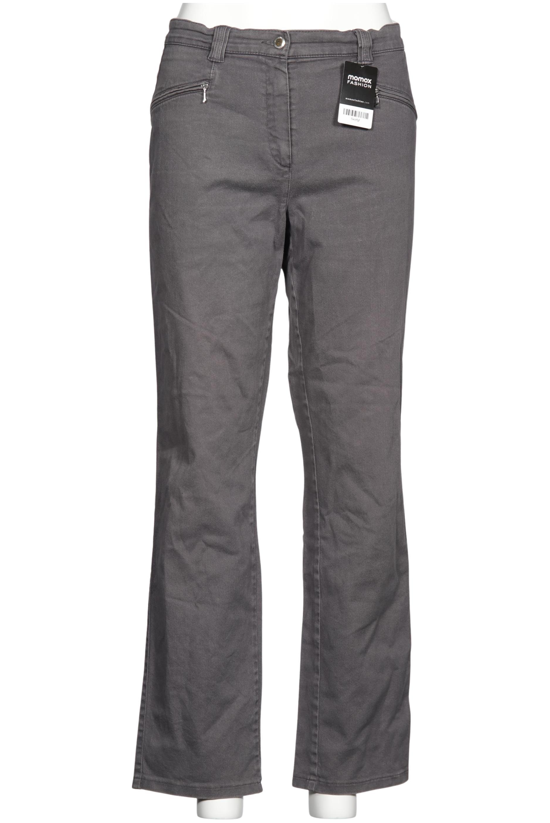 

Ulla Popken Damen Jeans, grau, Gr. 46