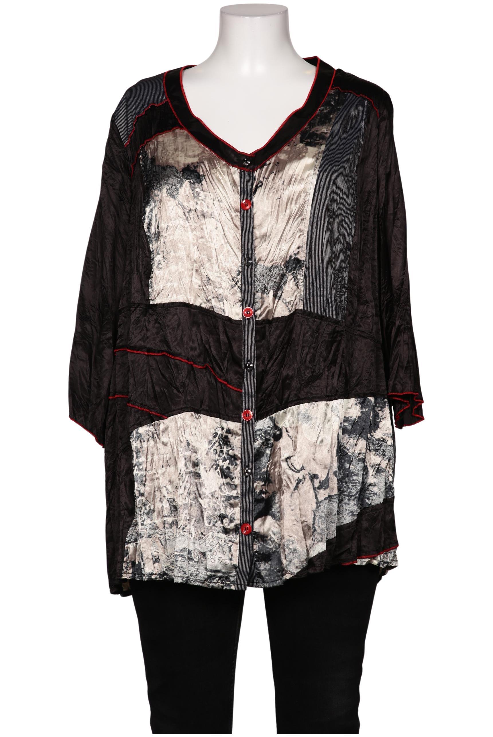 

Ulla Popken Damen Bluse, schwarz, Gr. 46