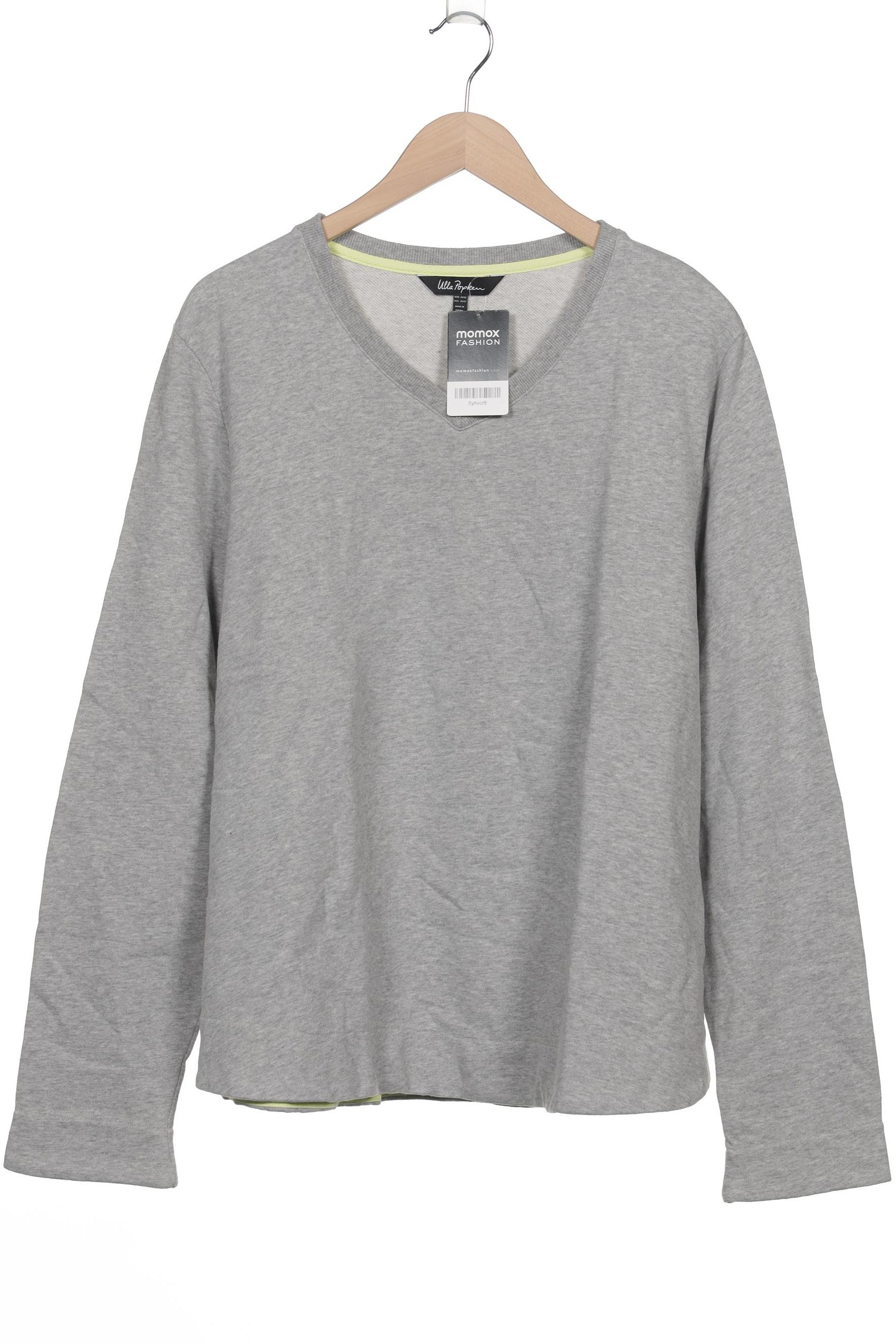 

Ulla Popken Damen Sweatshirt, grau, Gr. 50