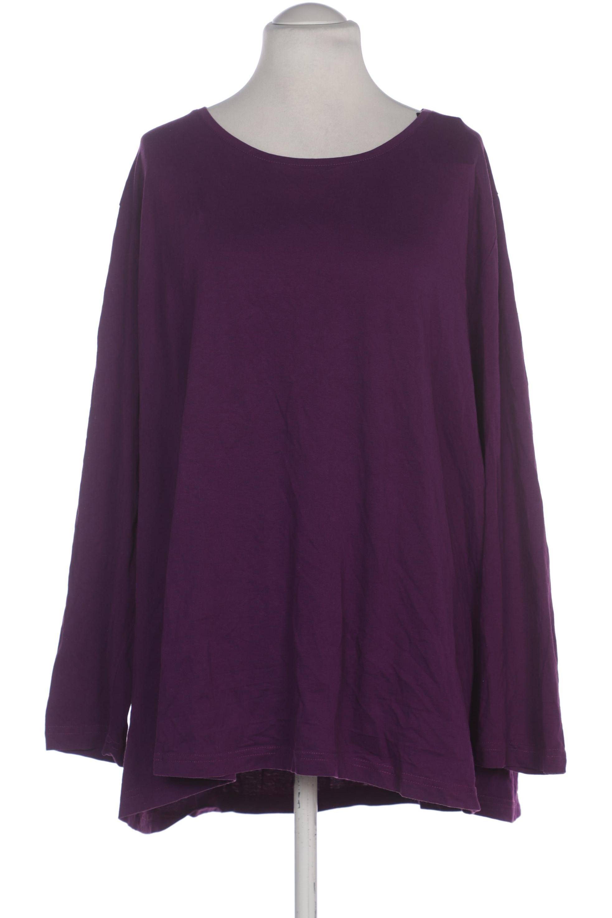 

Ulla Popken Damen Langarmshirt, flieder, Gr. 58