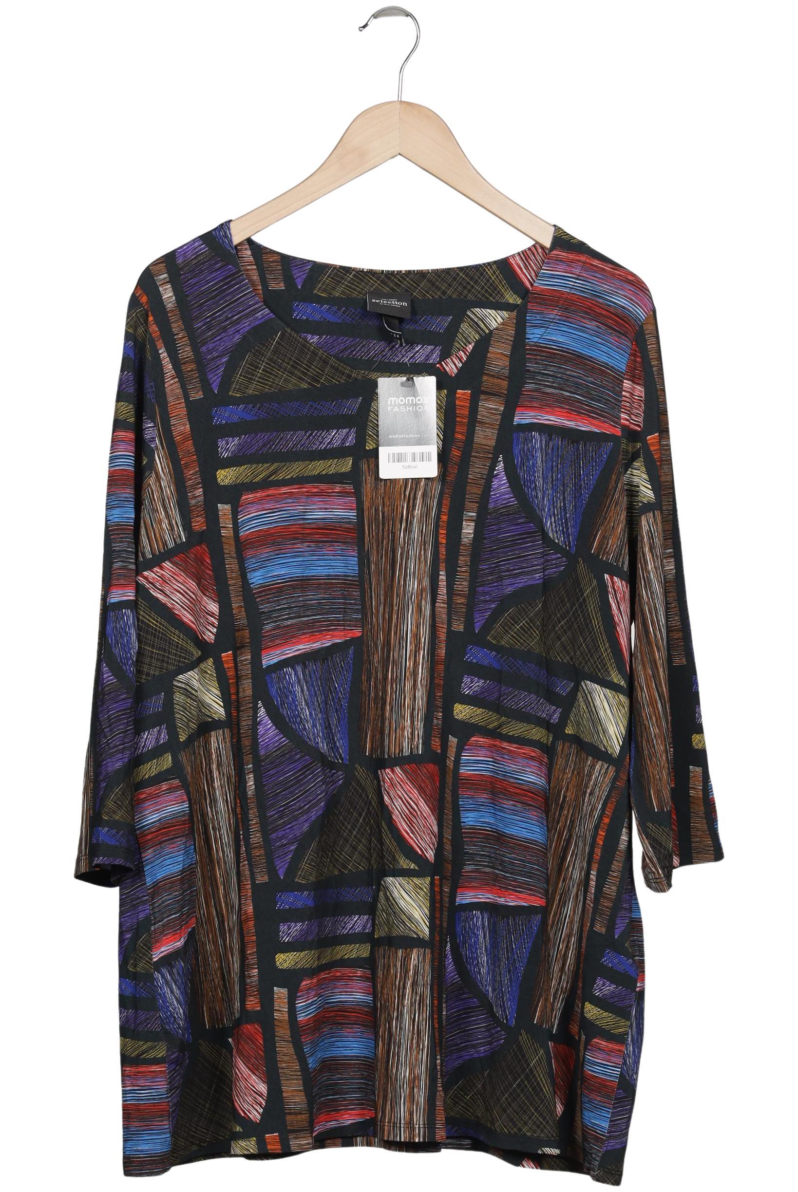 

Ulla Popken Damen Langarmshirt, mehrfarbig, Gr. 50