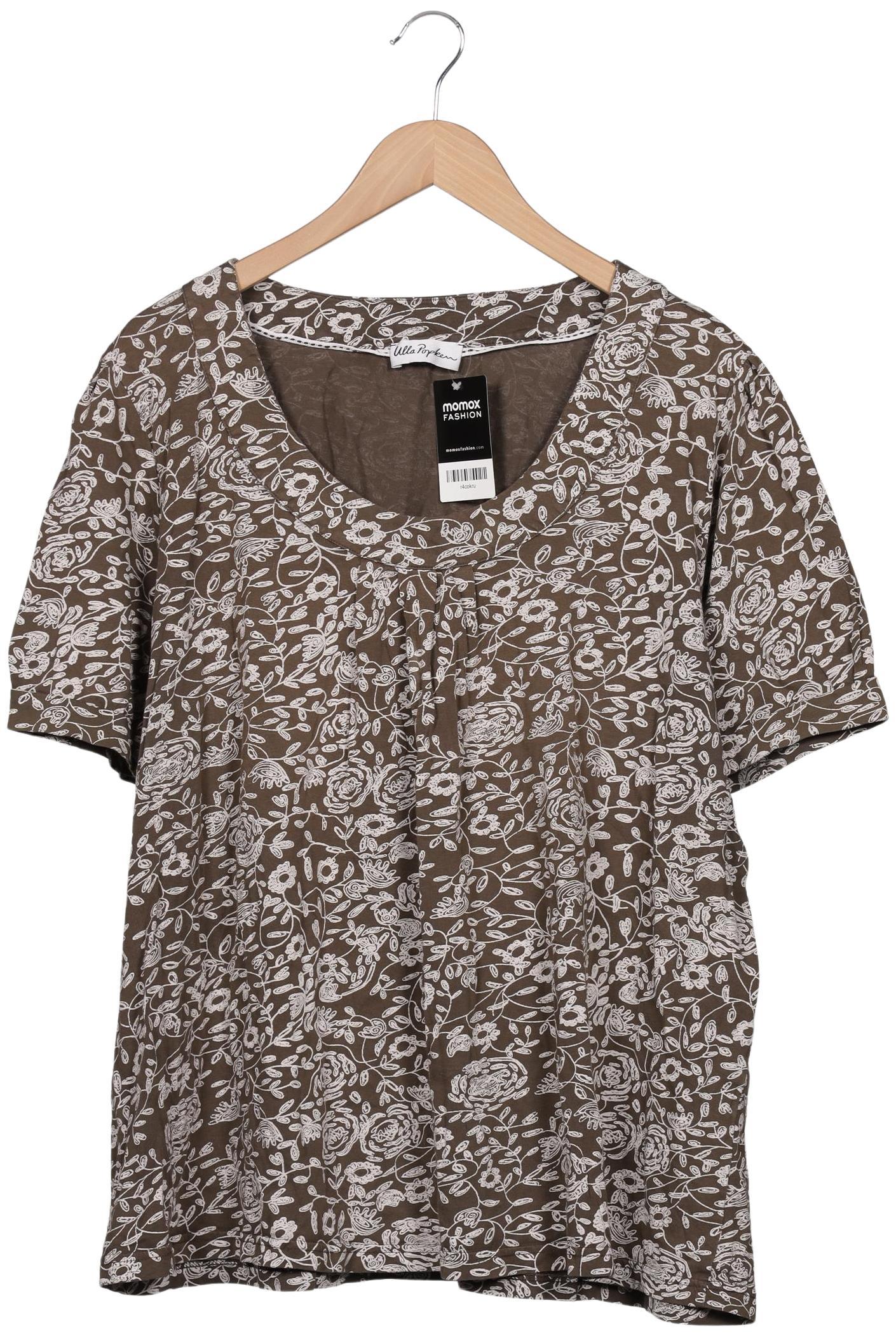 

Ulla Popken Damen T-Shirt, braun, Gr. 50