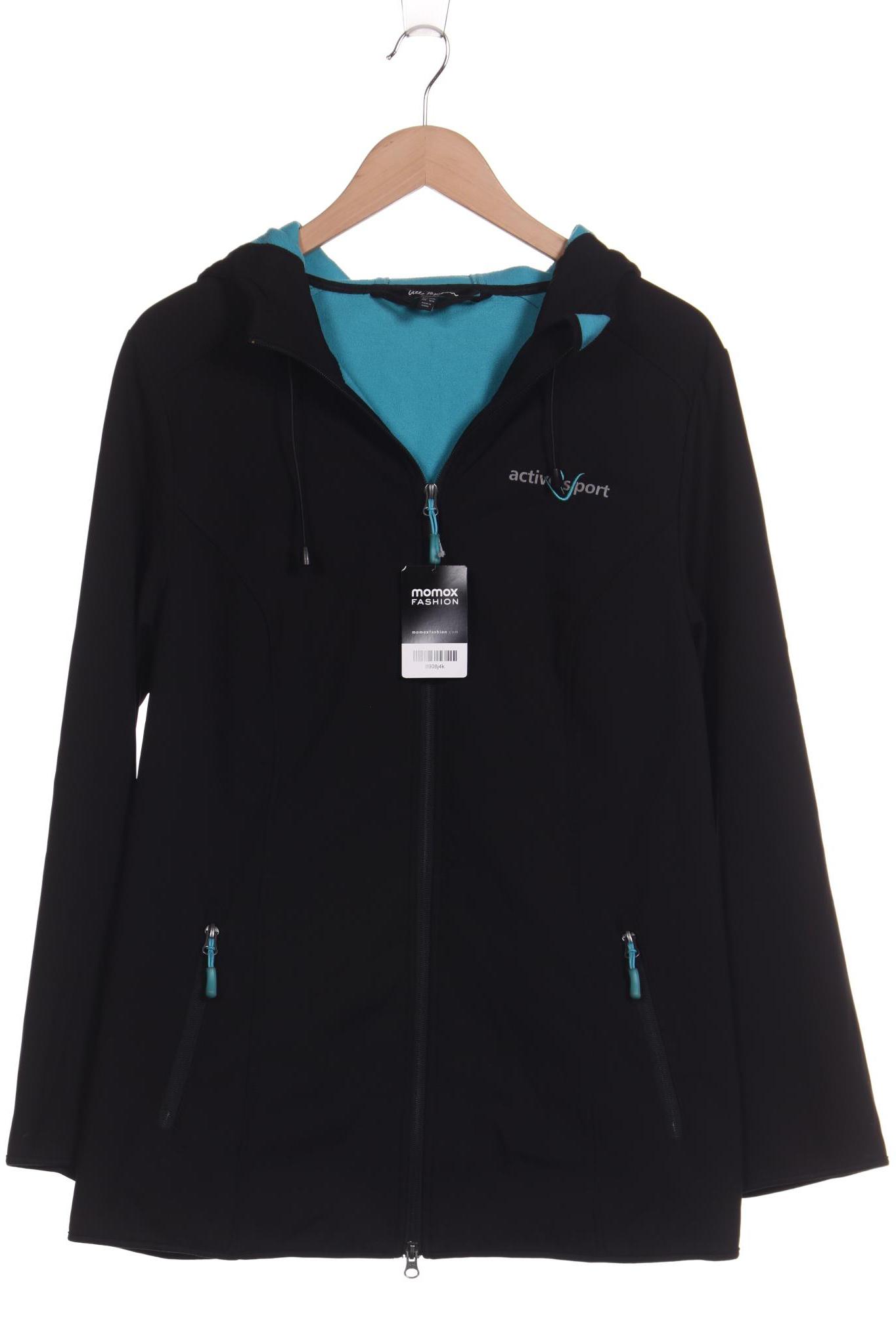 

Ulla Popken Damen Jacke, schwarz, Gr. 42