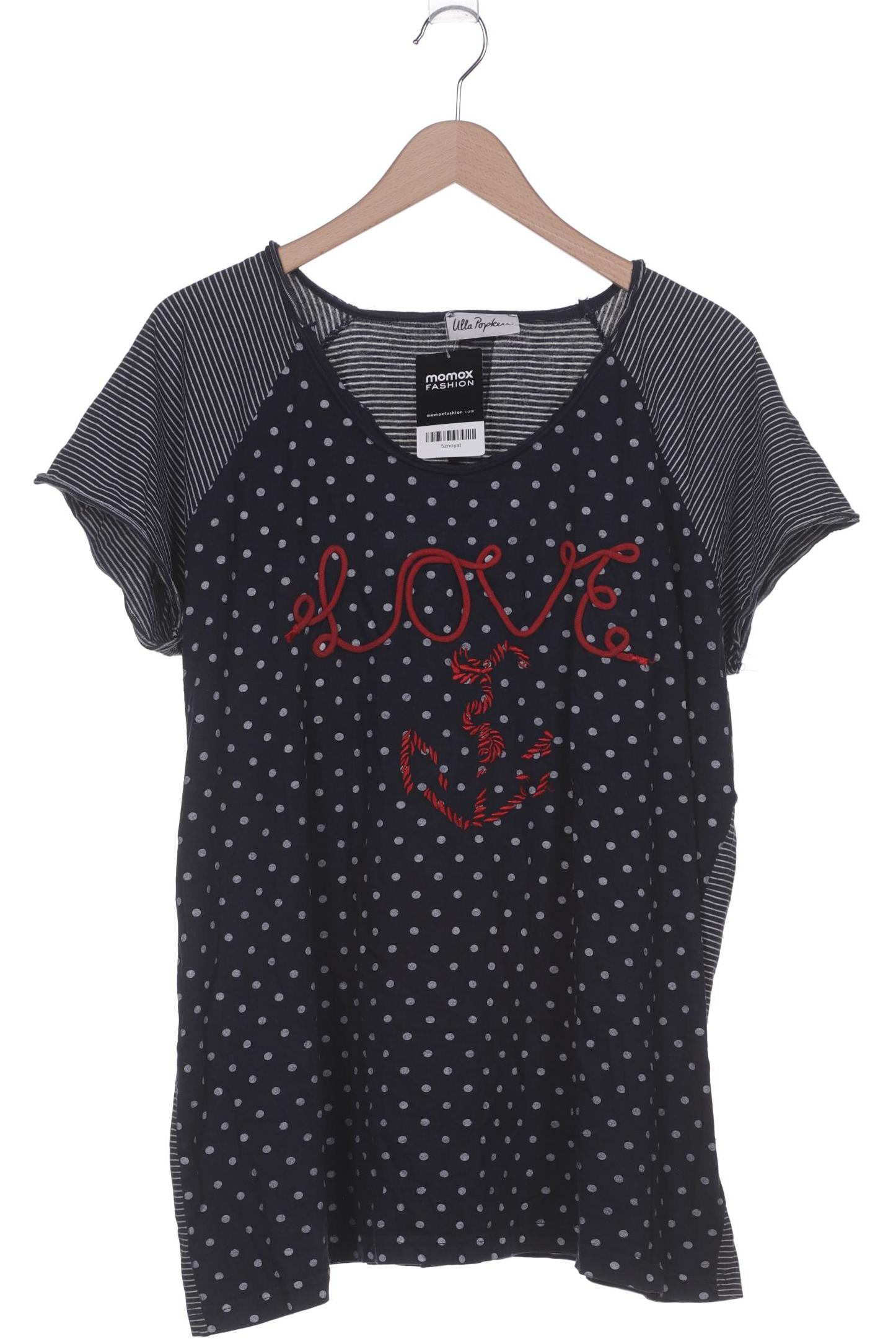 

Ulla Popken Damen T-Shirt, marineblau, Gr. 46