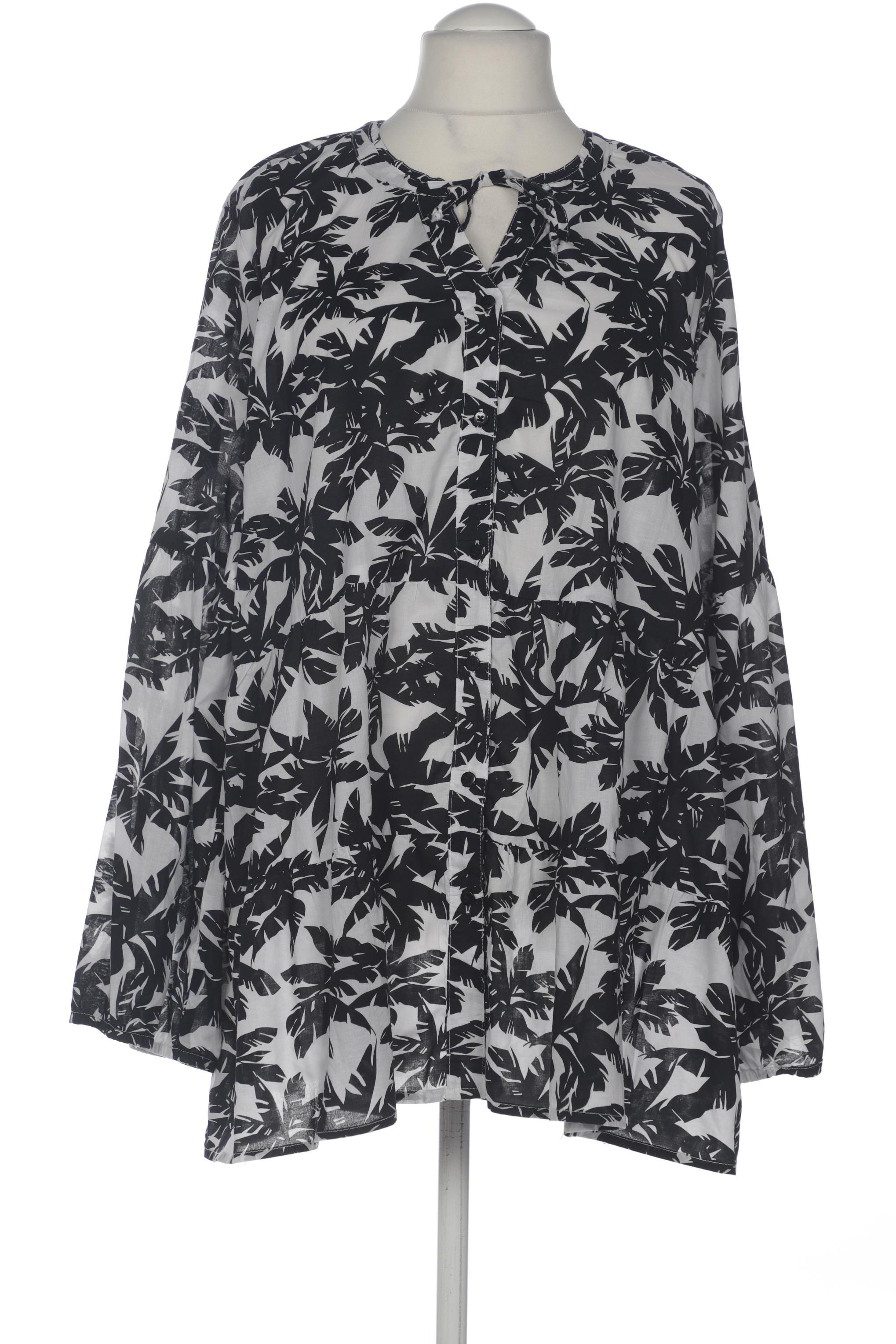

Ulla Popken Damen Bluse, schwarz, Gr. 52