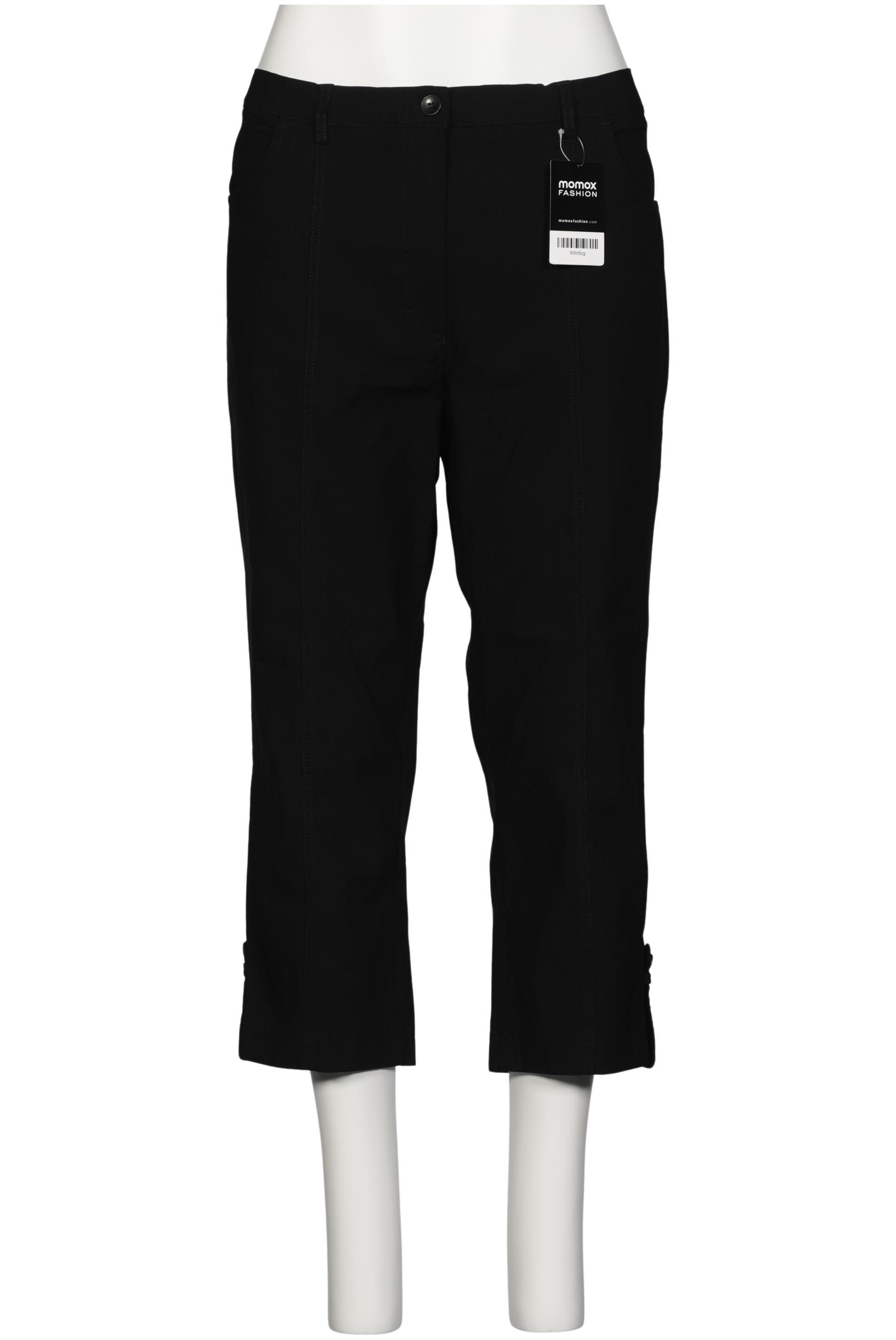 

Ulla Popken Damen Stoffhose, schwarz, Gr. 48