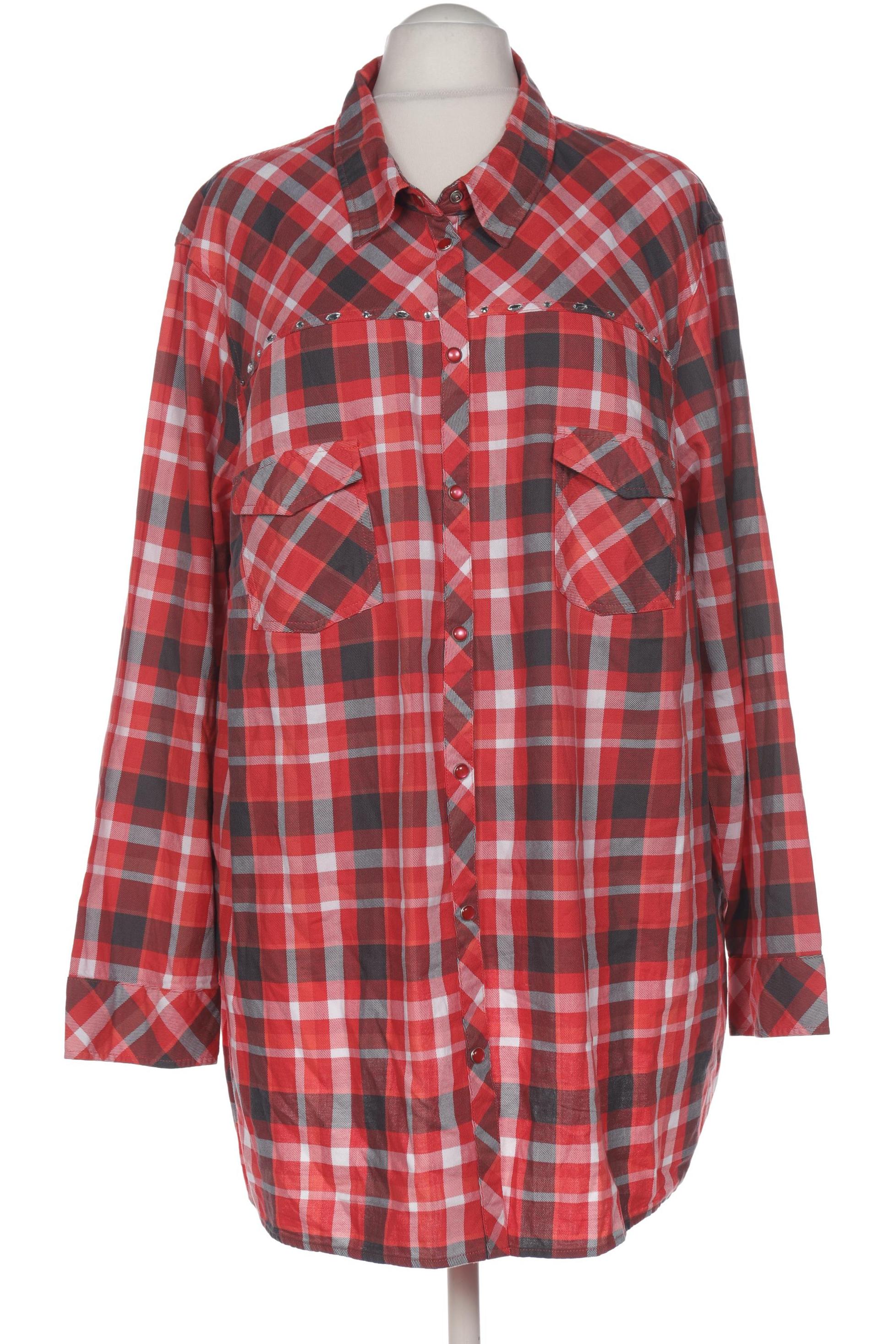 

Ulla Popken Damen Bluse, rot, Gr. 58