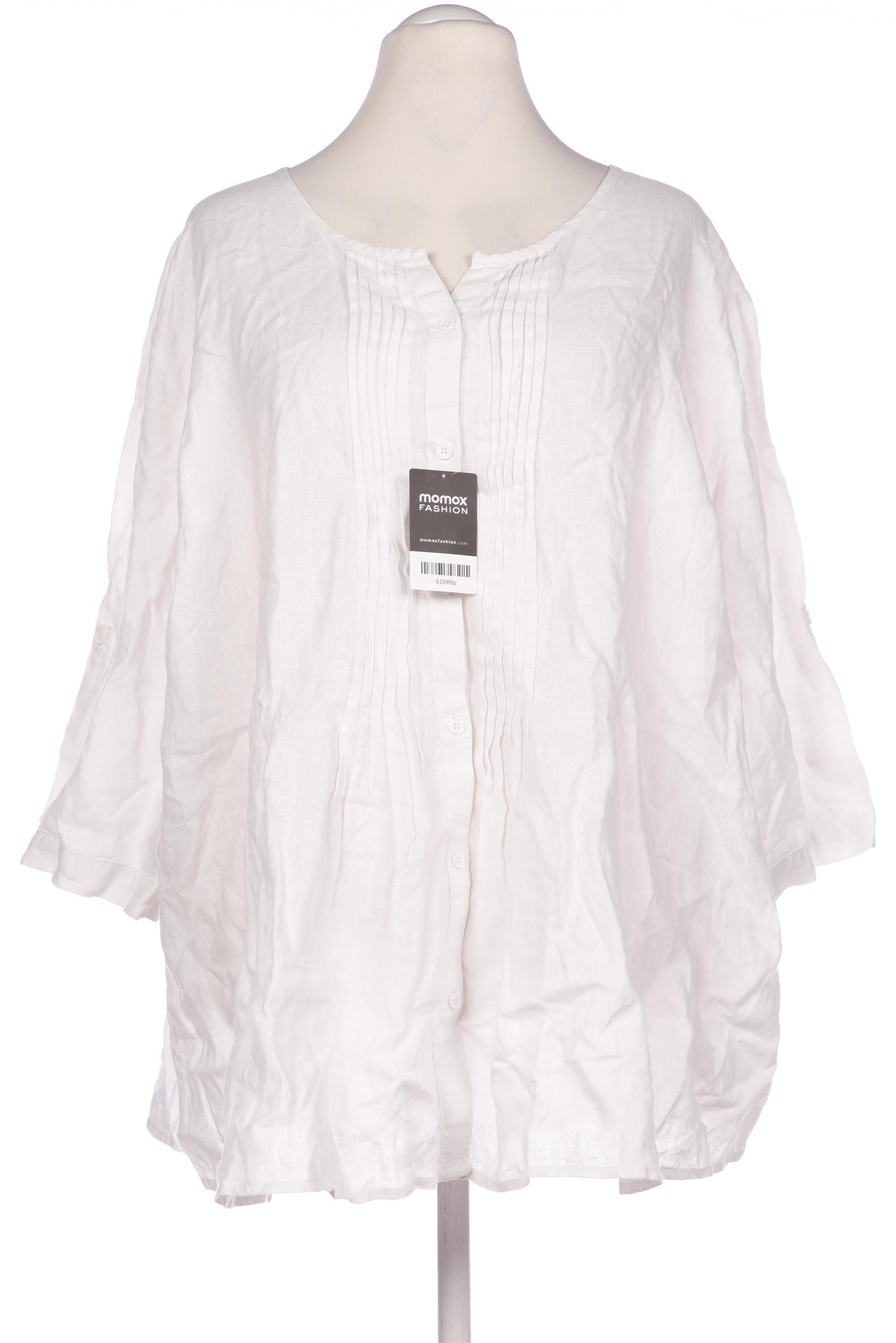 

Ulla Popken Damen Bluse, weiß, Gr. 52