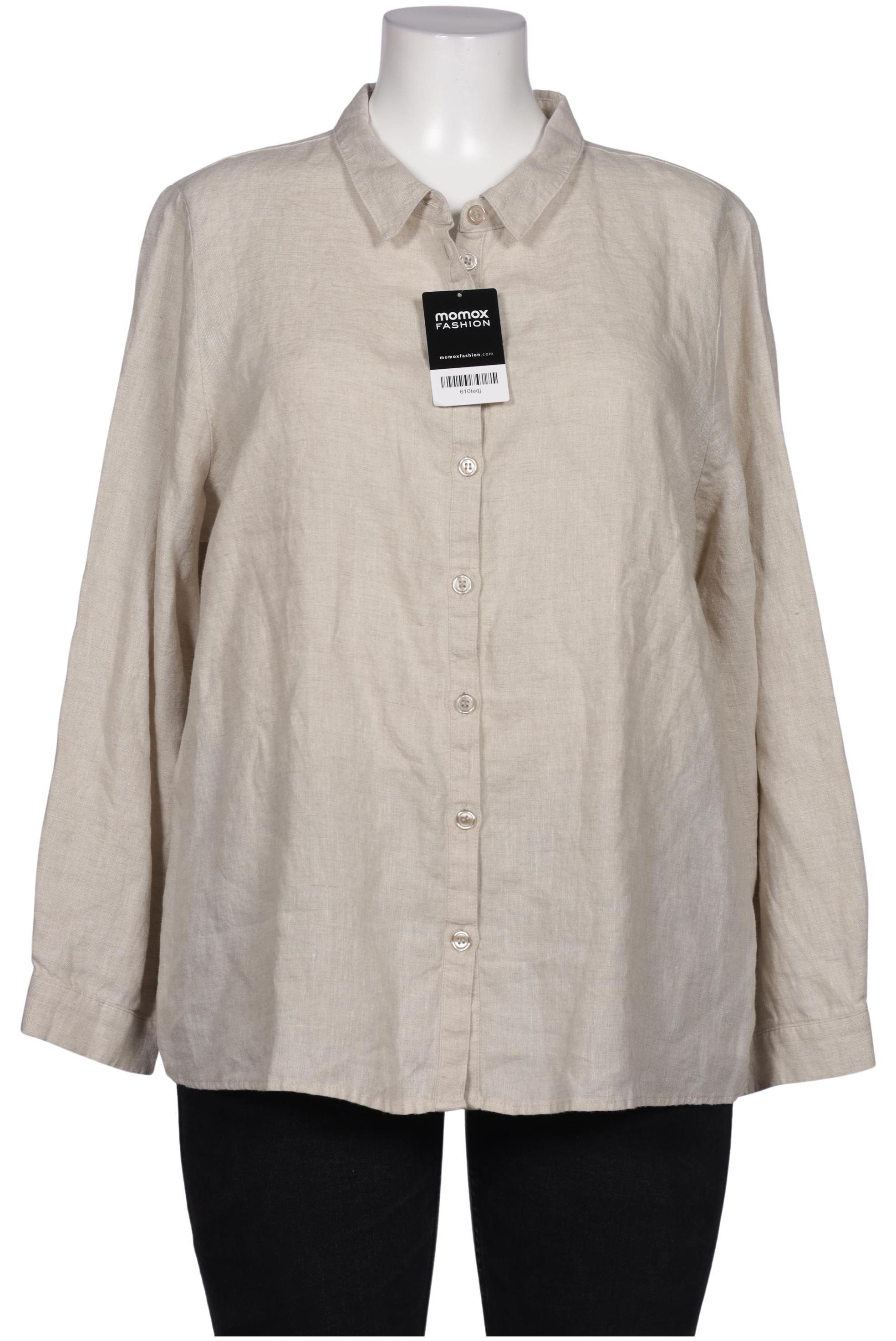 

Ulla Popken Damen Bluse, beige, Gr. 46