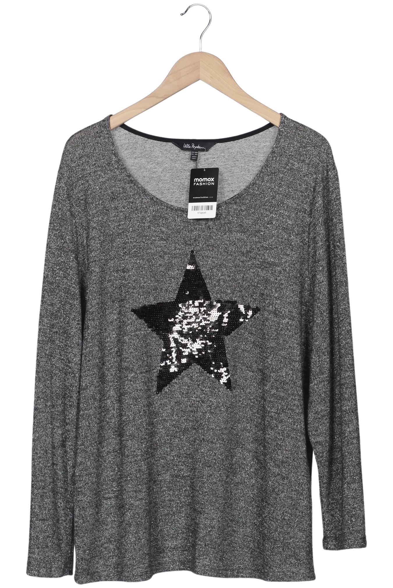 

Ulla Popken Damen Pullover, grau, Gr. 46