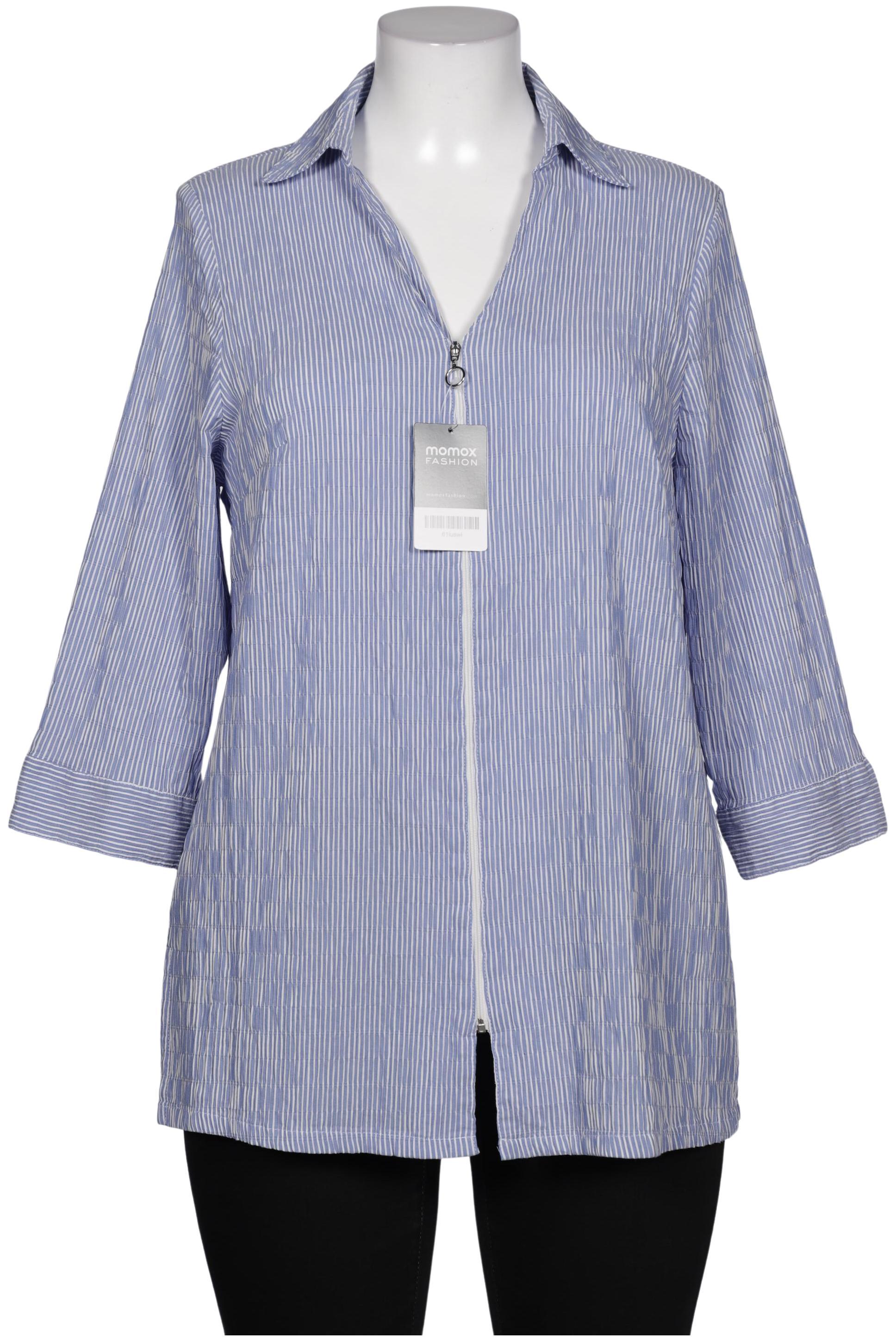 

Ulla Popken Damen Bluse, blau, Gr. 42