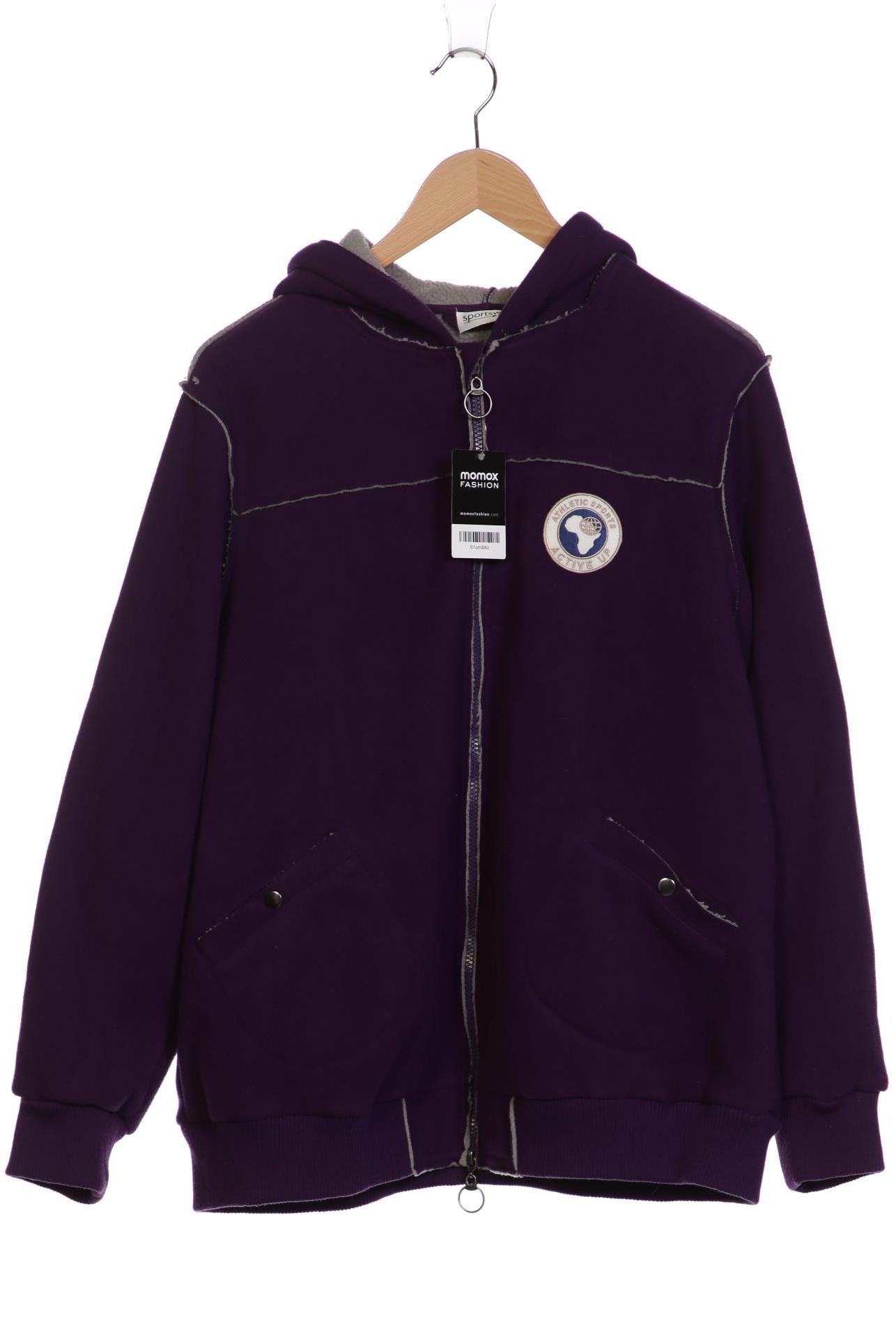 

Ulla Popken Damen Kapuzenpullover, flieder, Gr. 46