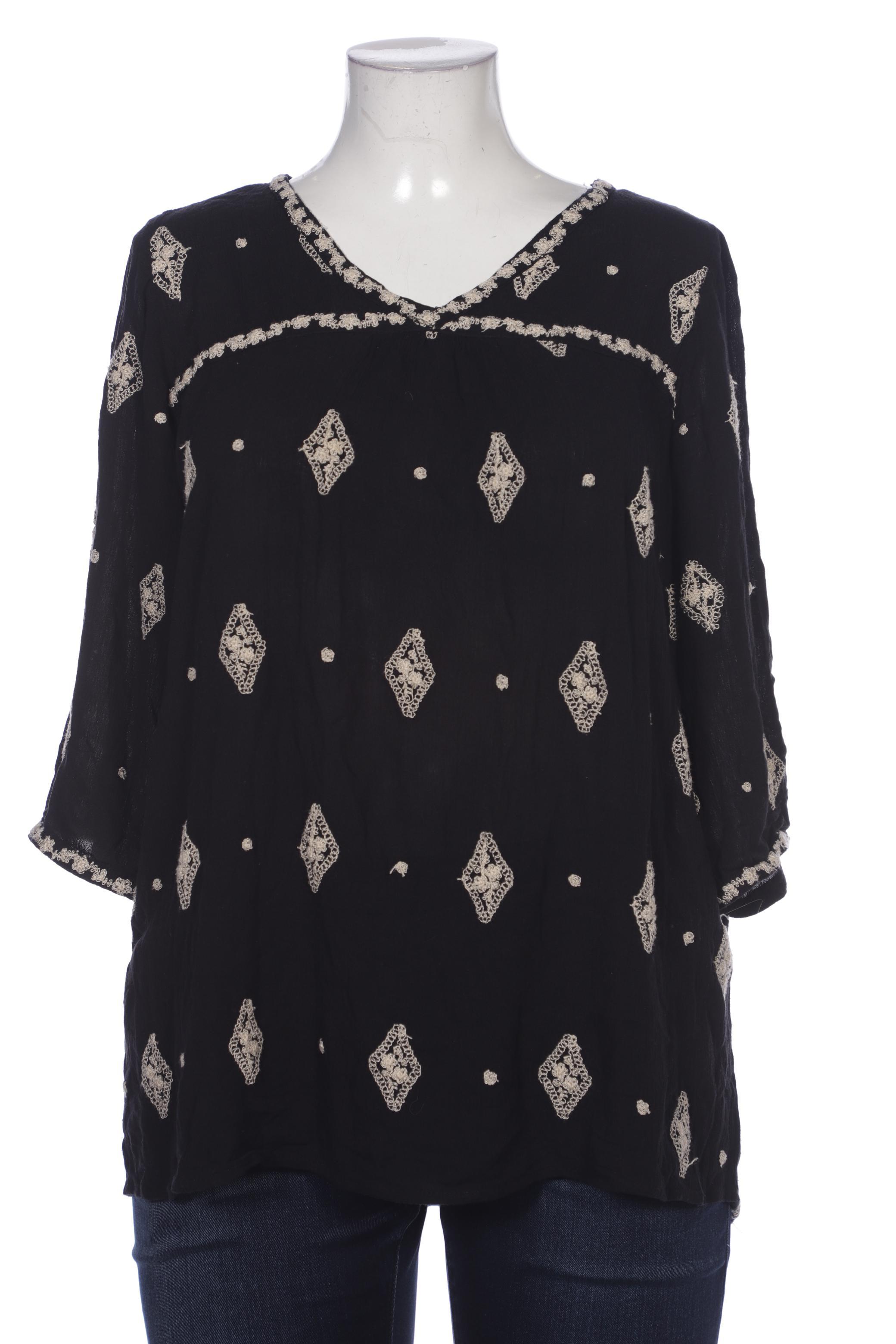 

Ulla Popken Damen Bluse, schwarz, Gr. 42