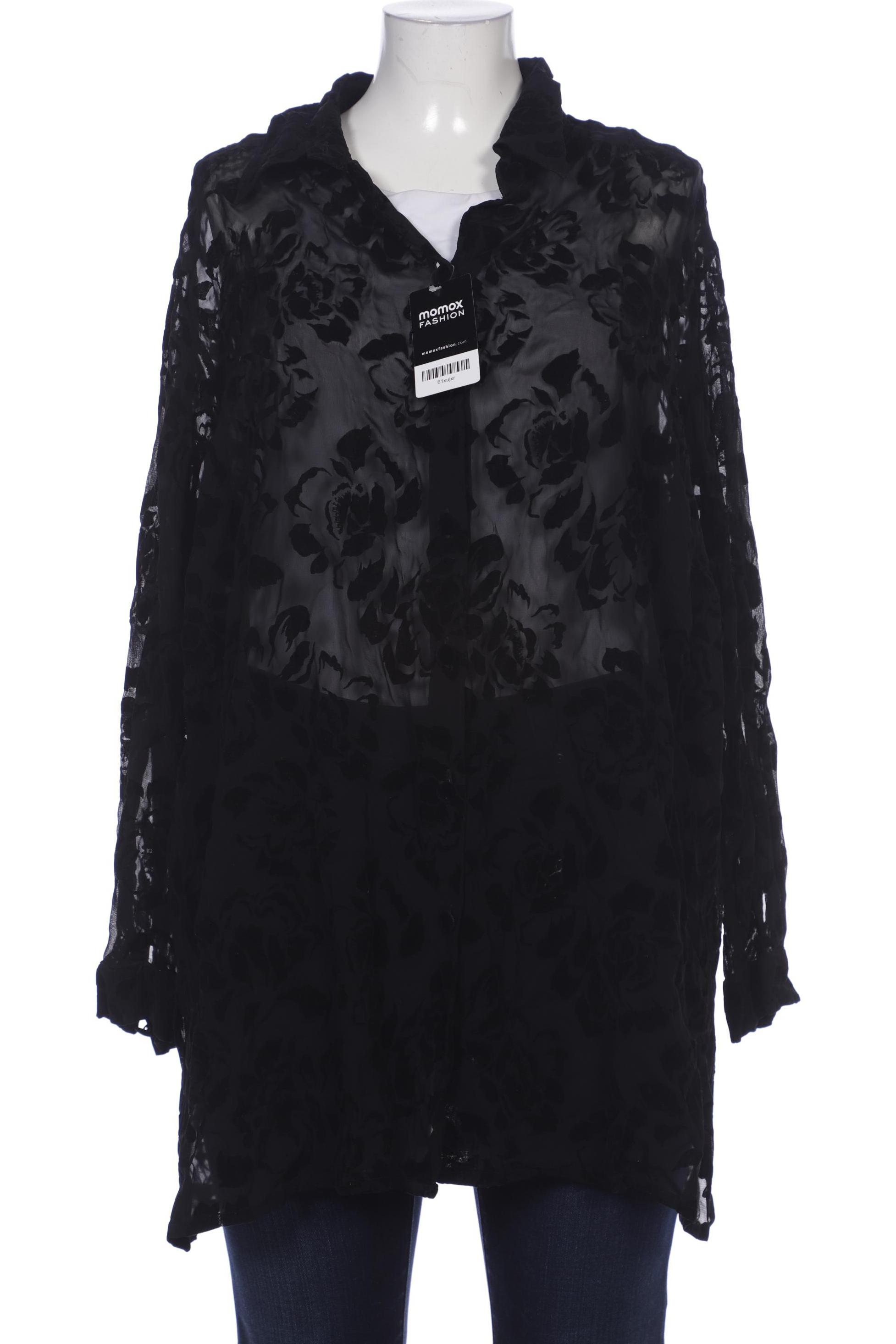 

Ulla Popken Damen Bluse, schwarz, Gr. 50