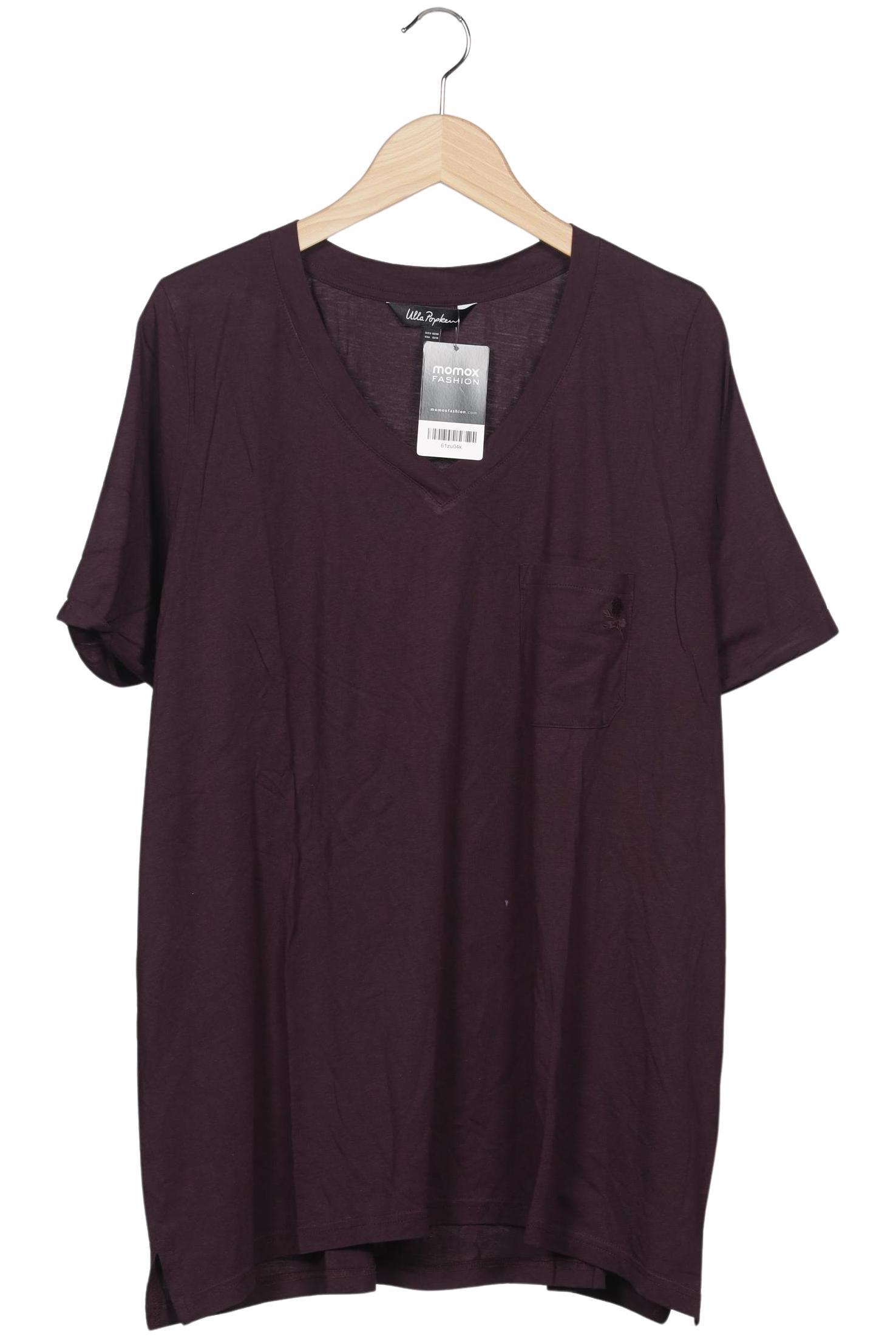 

Ulla Popken Damen T-Shirt, bordeaux, Gr. 46
