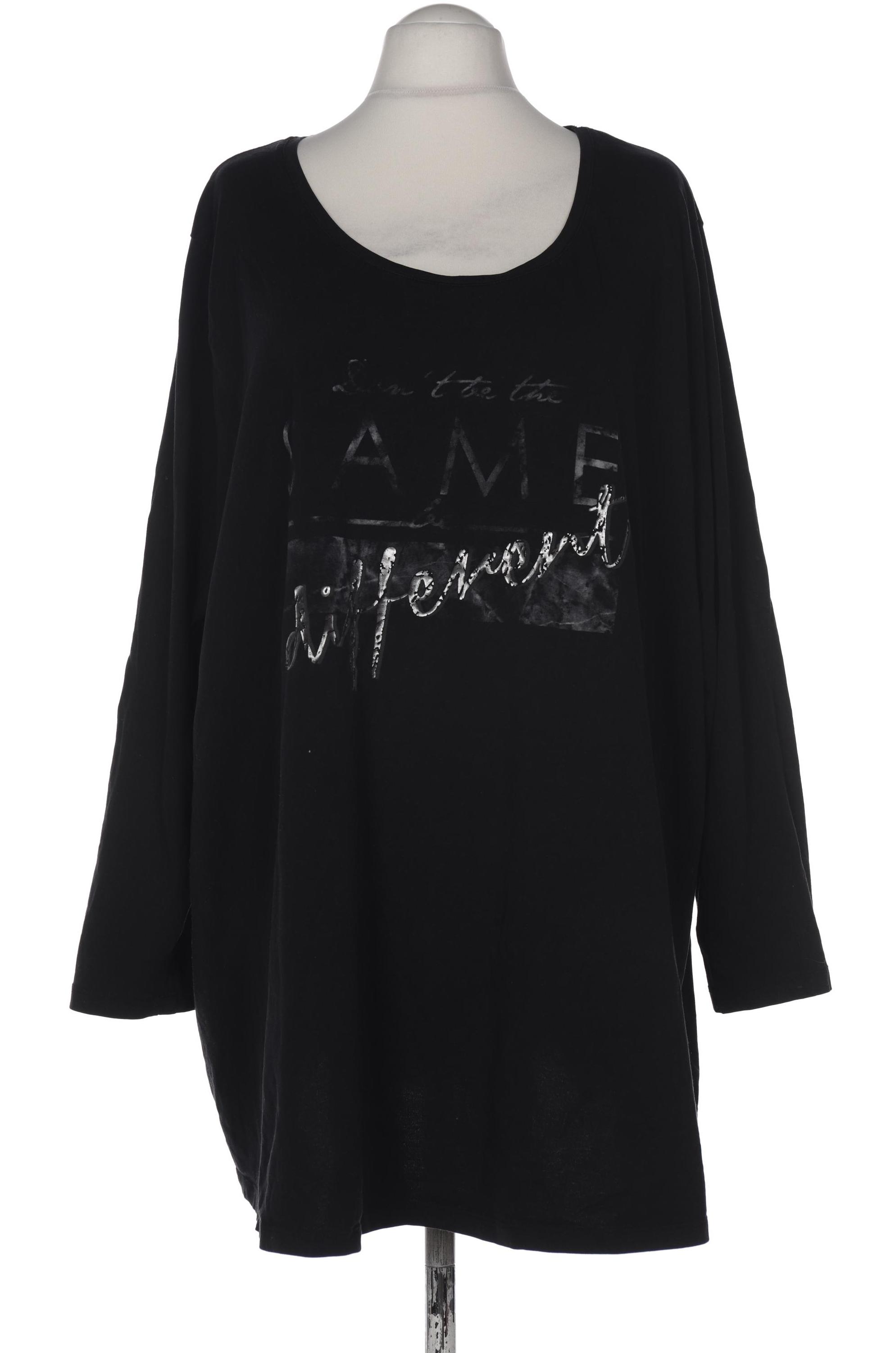 

Ulla Popken Damen Langarmshirt, schwarz, Gr. 62