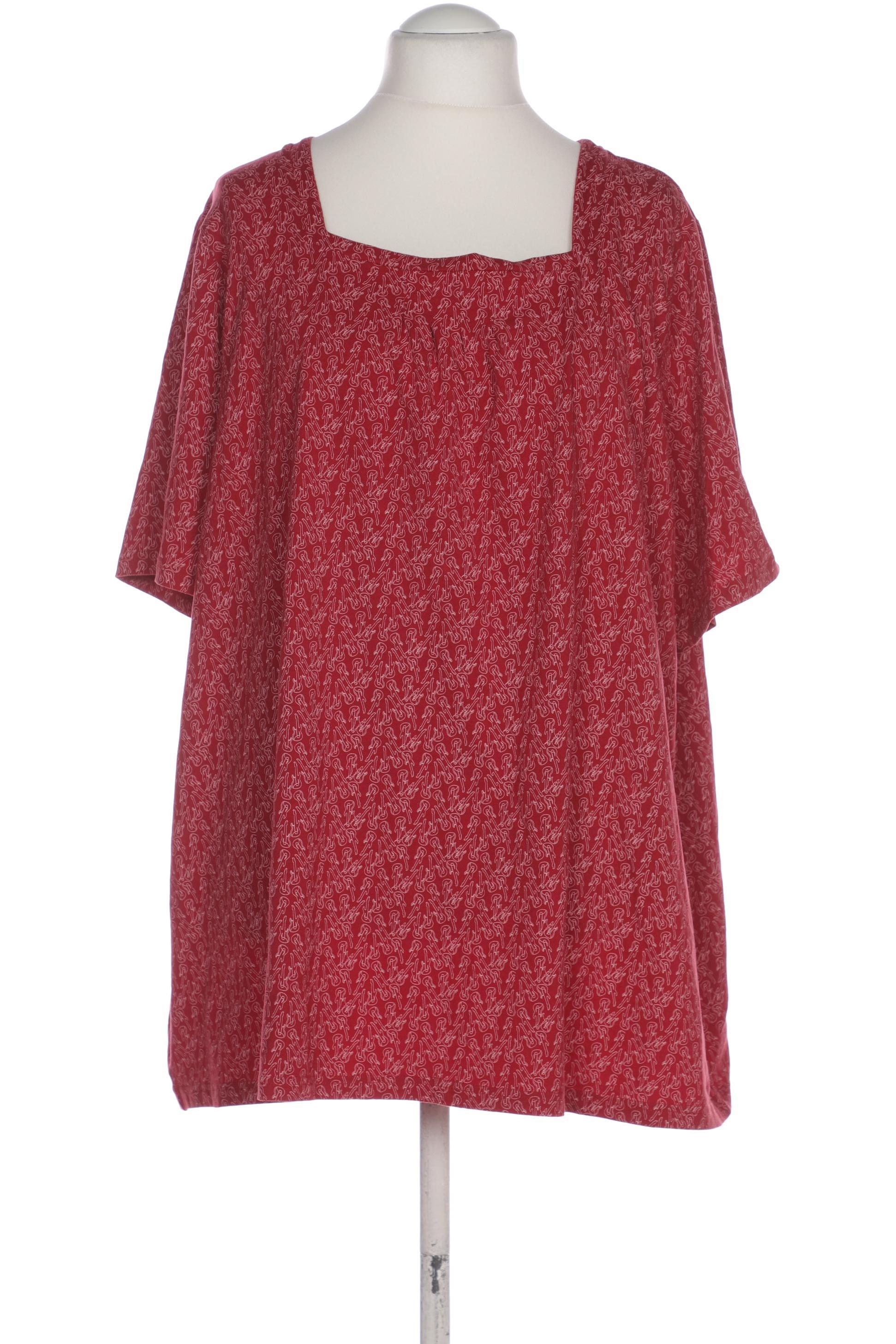 

Ulla Popken Damen T-Shirt, bordeaux, Gr. 54
