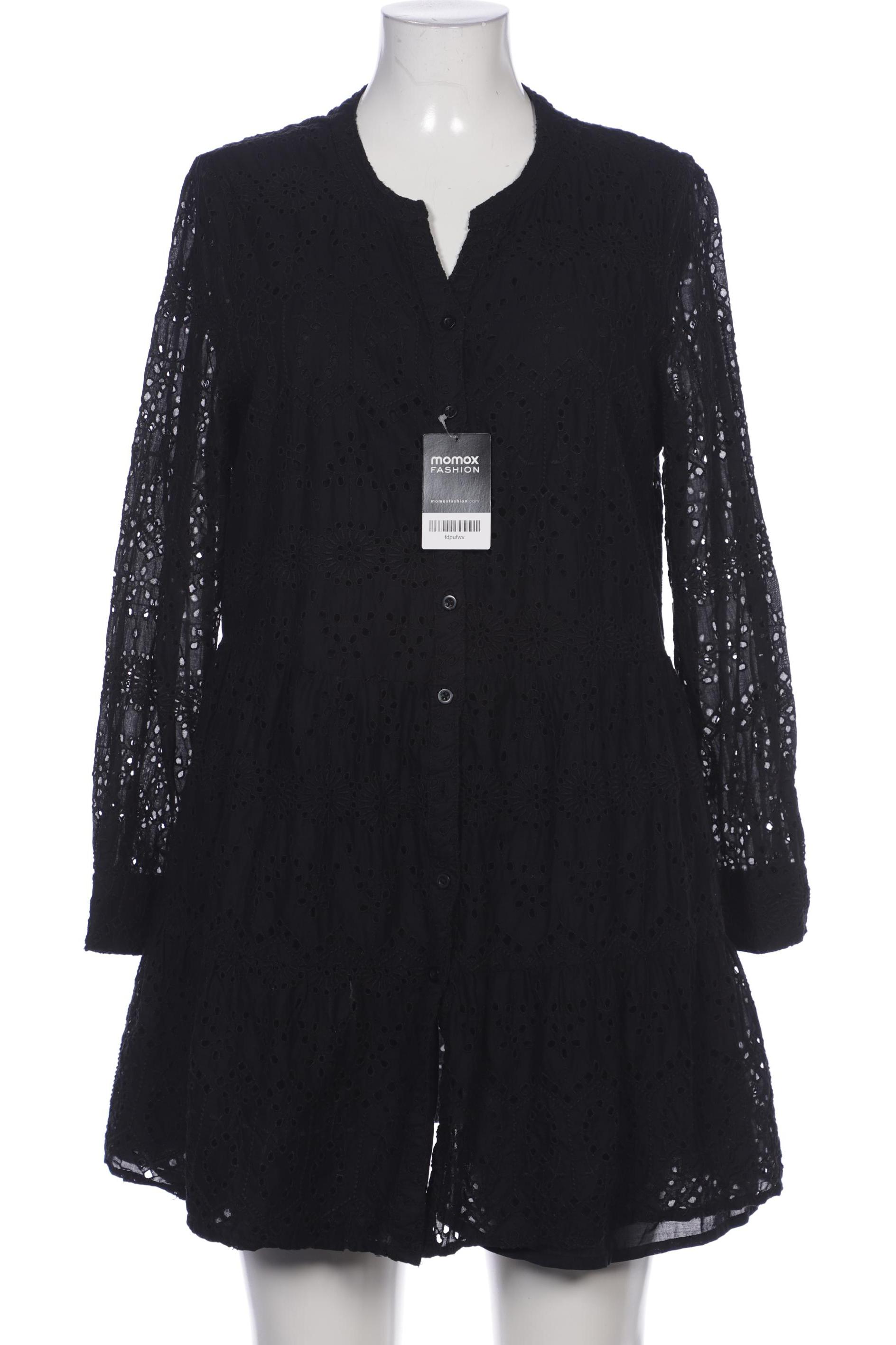 

Ulla Popken Damen Bluse, schwarz, Gr. 44