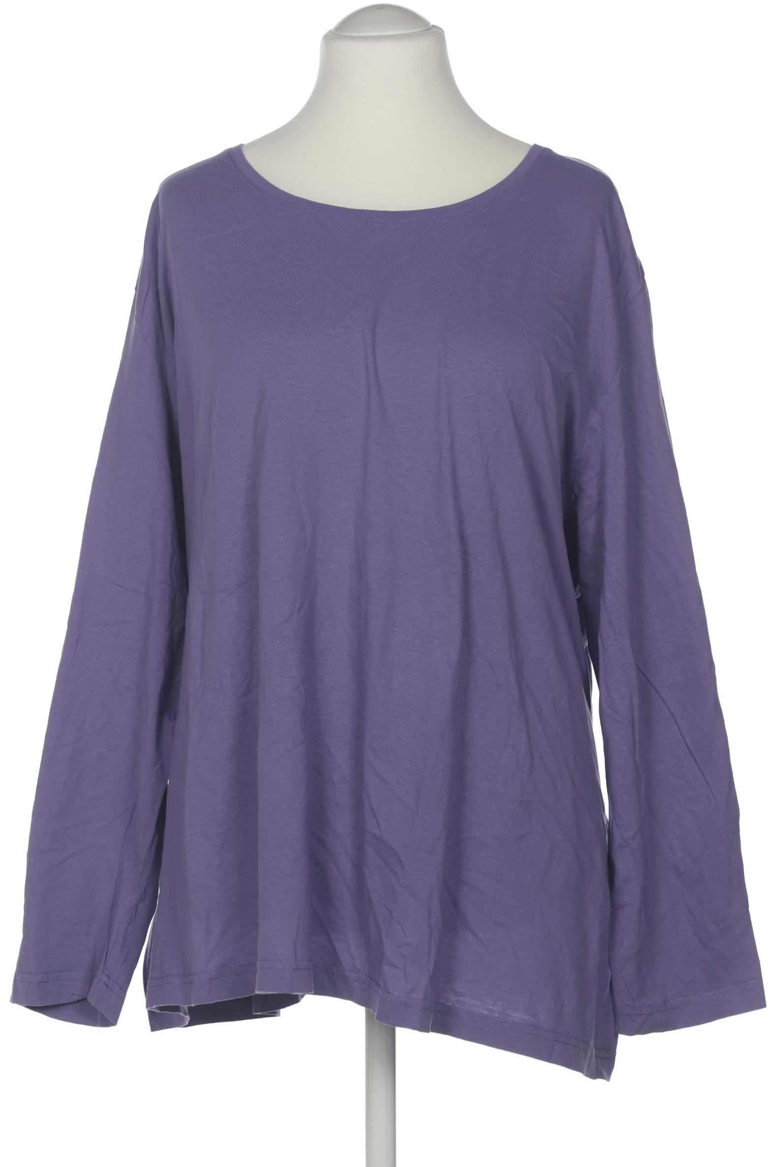 

Ulla Popken Damen Langarmshirt, flieder, Gr. 58