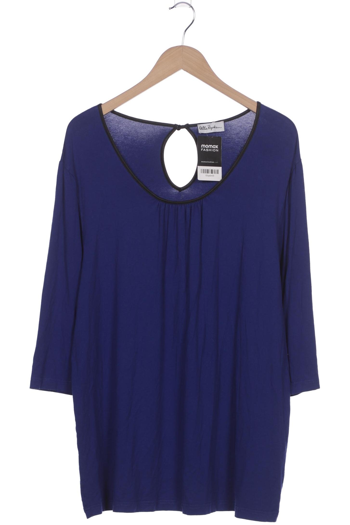 

Ulla Popken Damen Langarmshirt, marineblau, Gr. 46