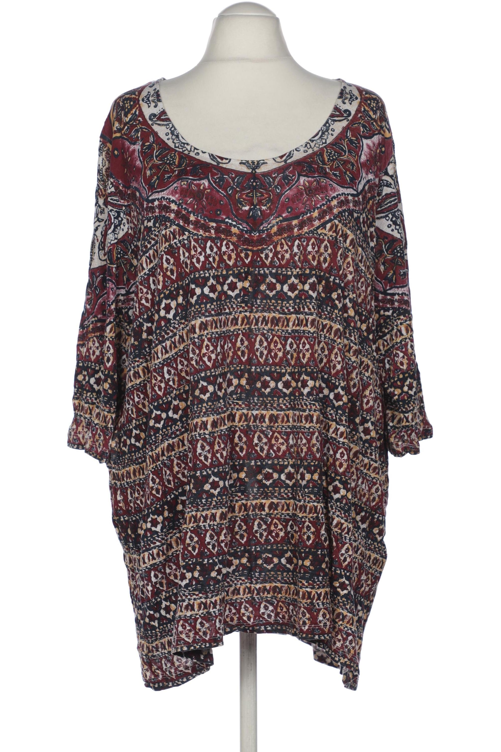 

Ulla Popken Damen T-Shirt, bordeaux, Gr. 58