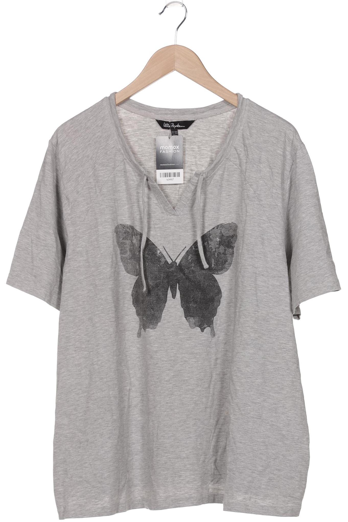 

Ulla Popken Damen T-Shirt, grau, Gr. 50