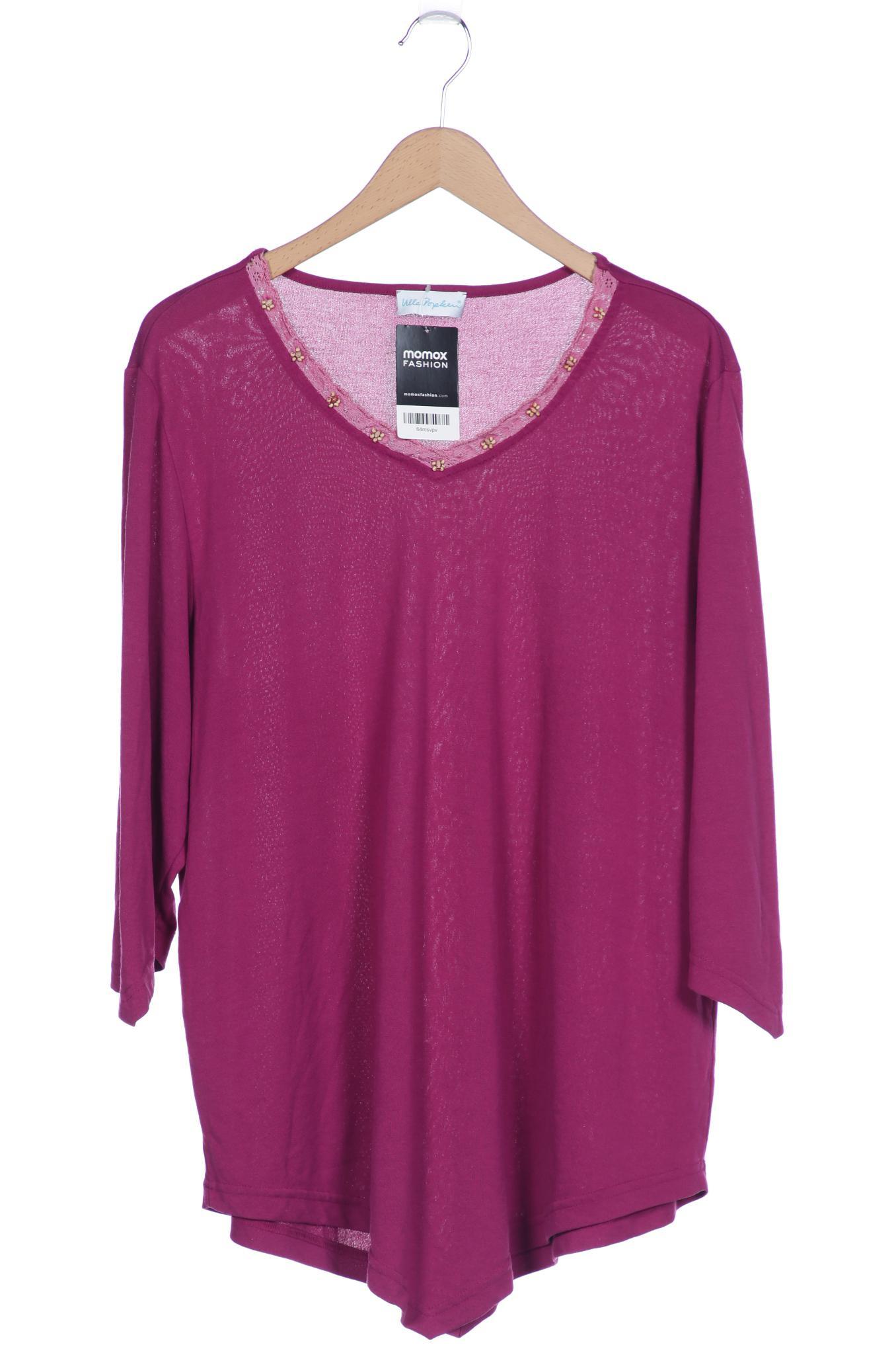 

Ulla Popken Damen Langarmshirt, pink