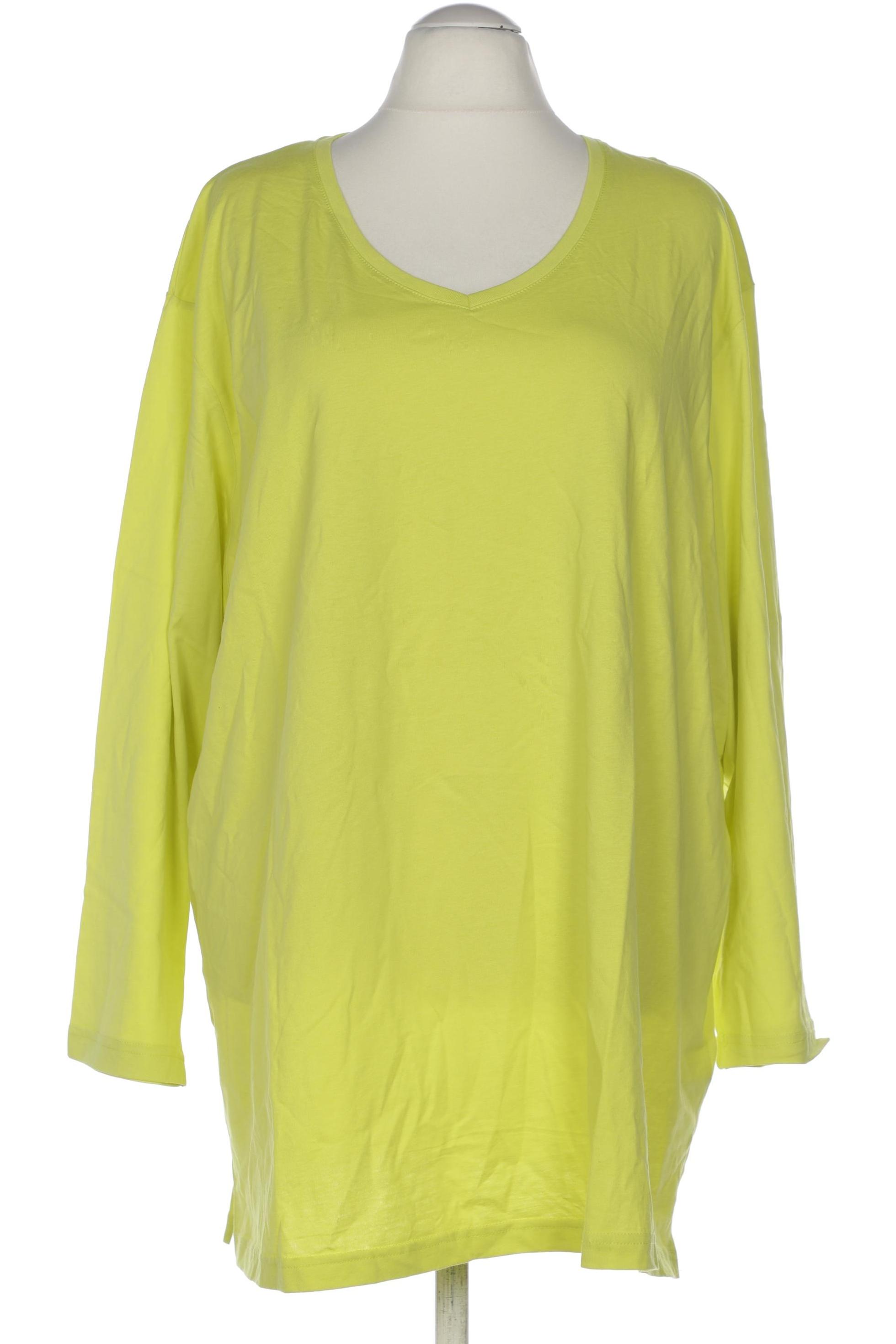 

Ulla Popken Damen Langarmshirt, hellgrün, Gr. 58
