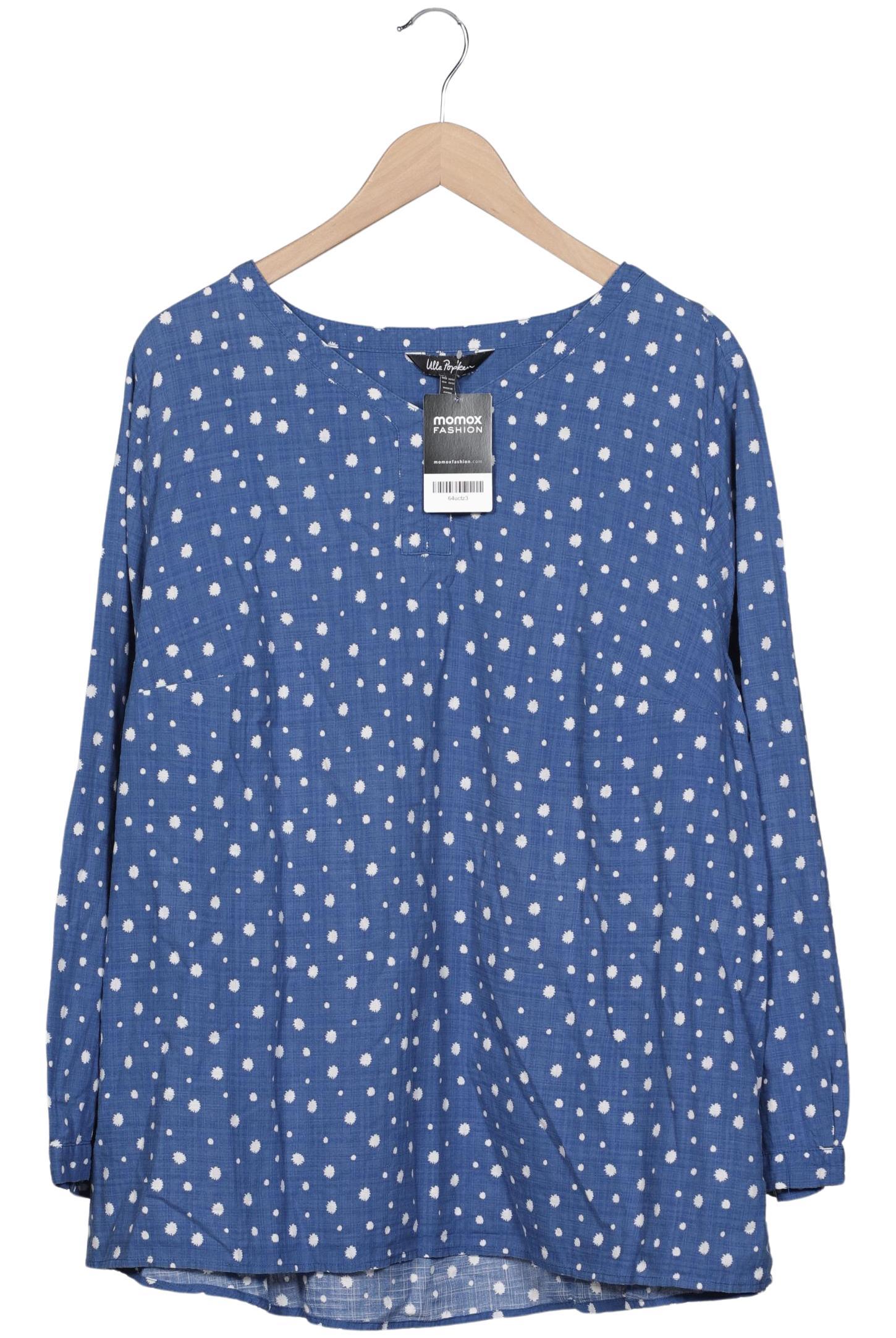 

Ulla Popken Damen Bluse, blau, Gr. 50